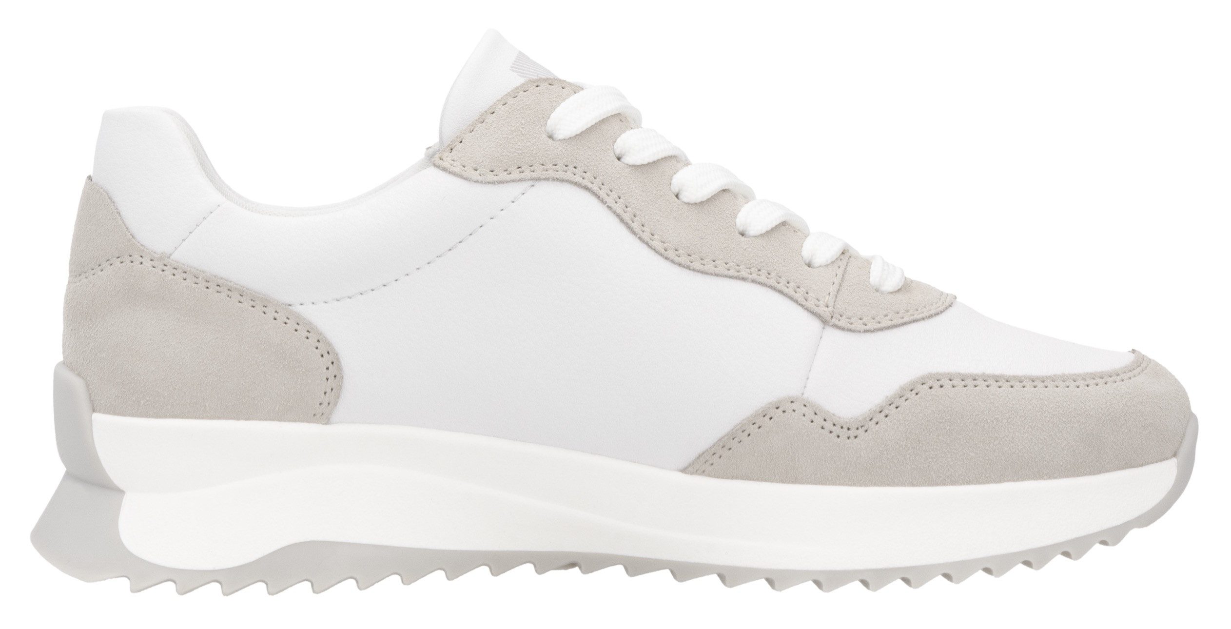 RIEKER Sport Sneakers met sleehak , veterschoen, lage schoen, vrijetijdsschoen met contrastdetails