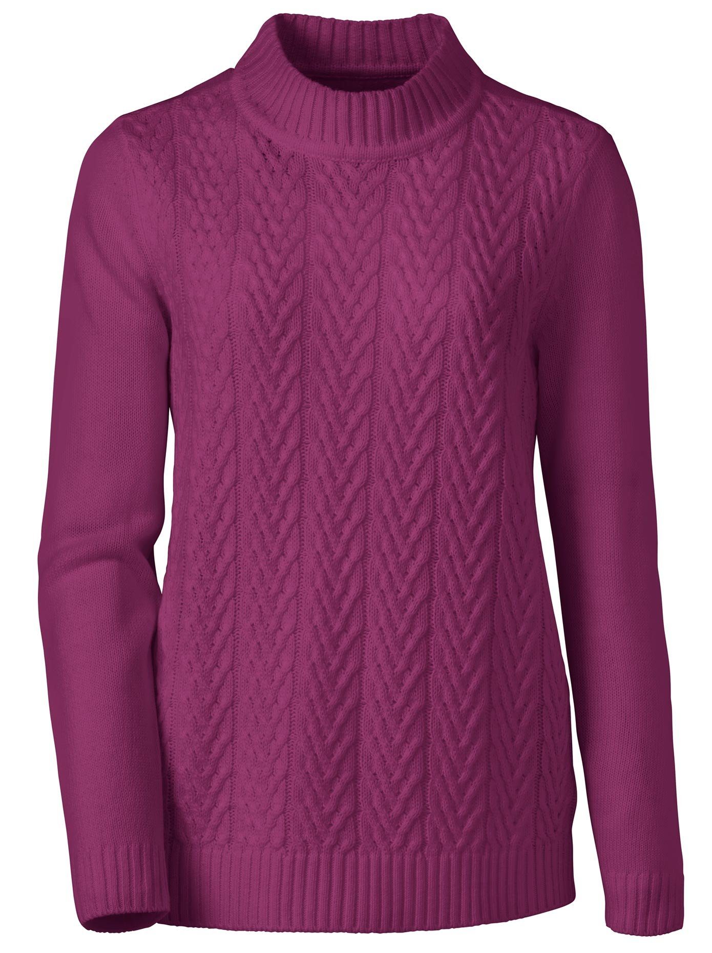 Classic Basics Trui met staande kraag Trui
