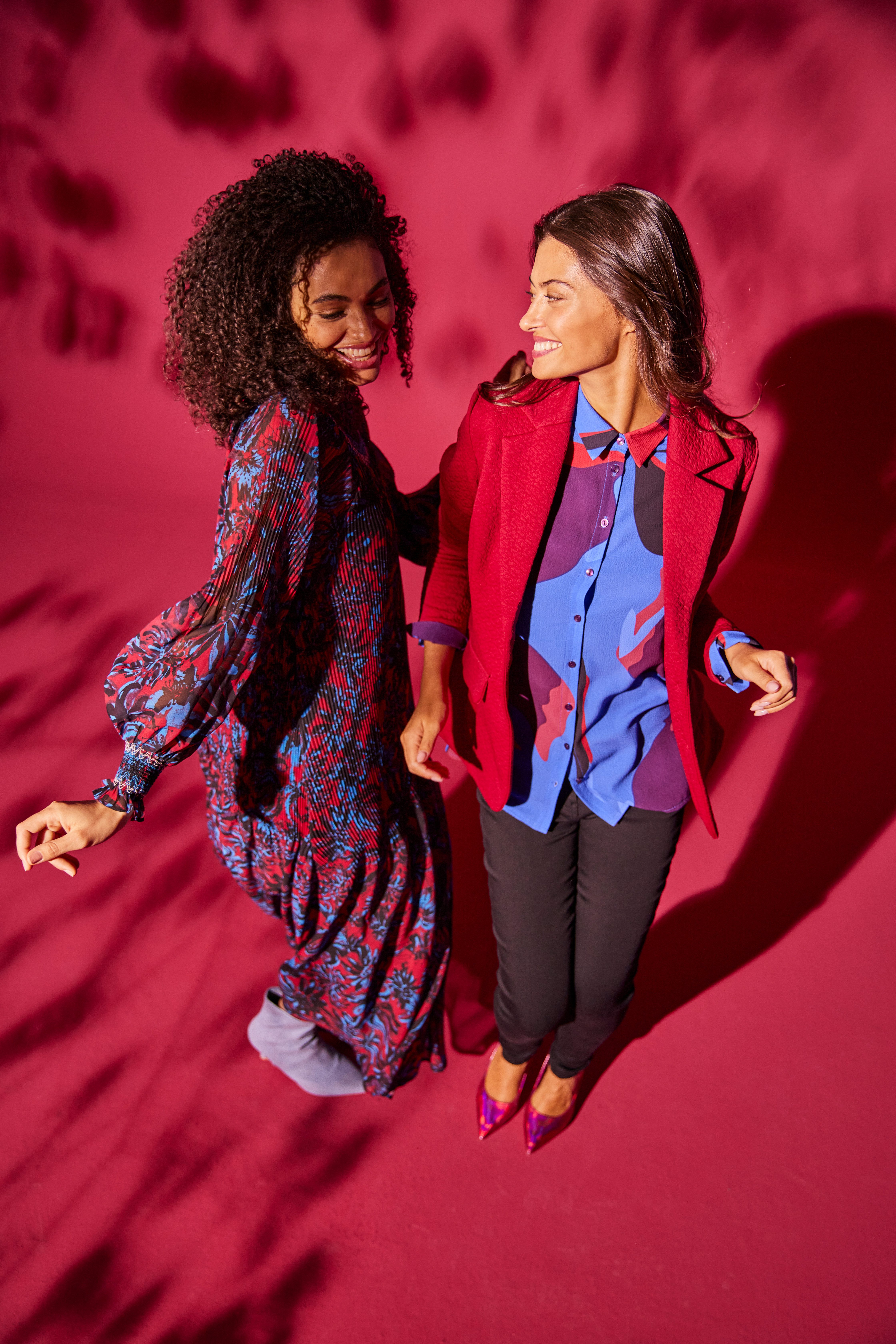 Aniston SELECTED Overhemdblouse in crêpekwaliteit
