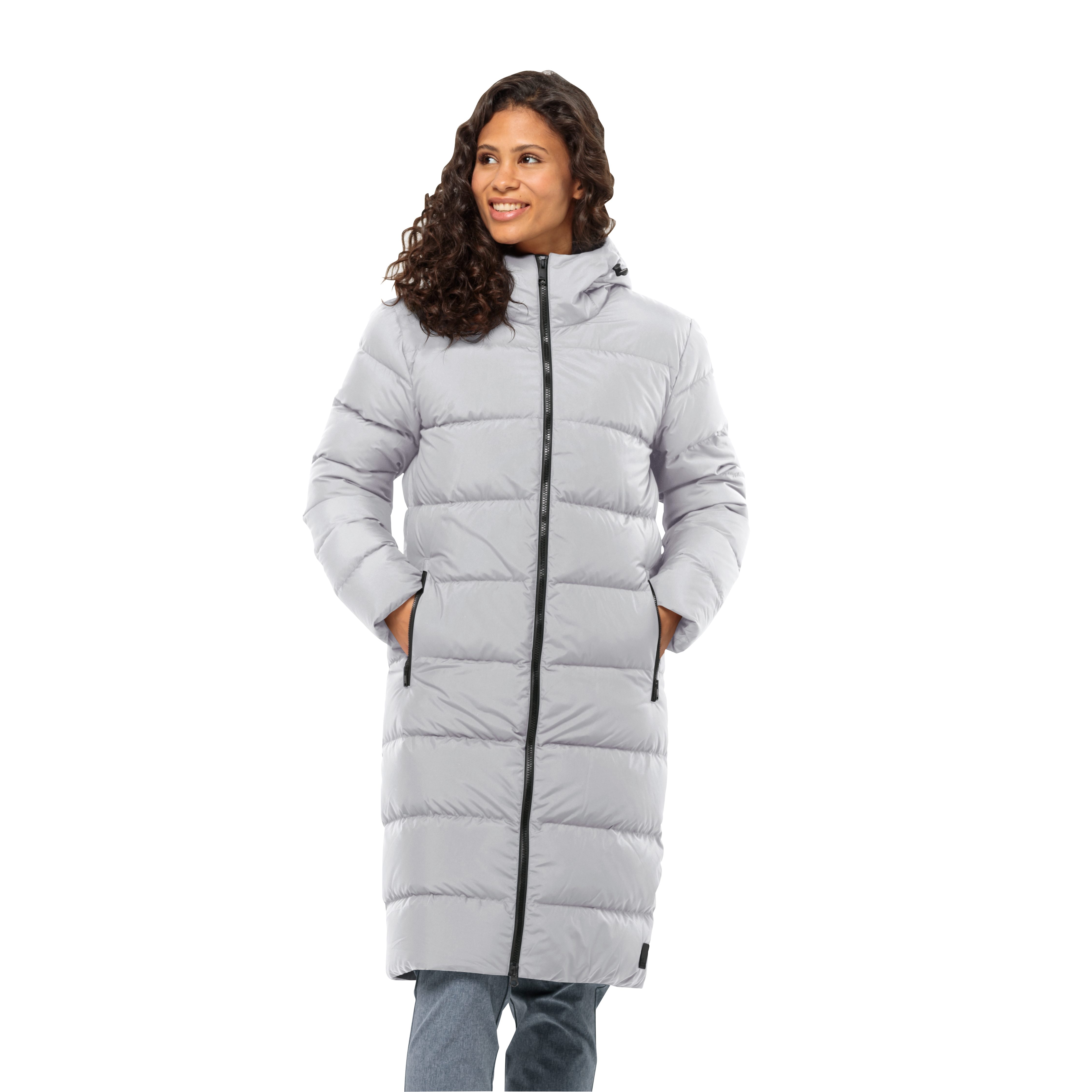 NU 20% KORTING: Jack Wolfskin Functionele jas FROZEN PALACE COAT W met een capuchon