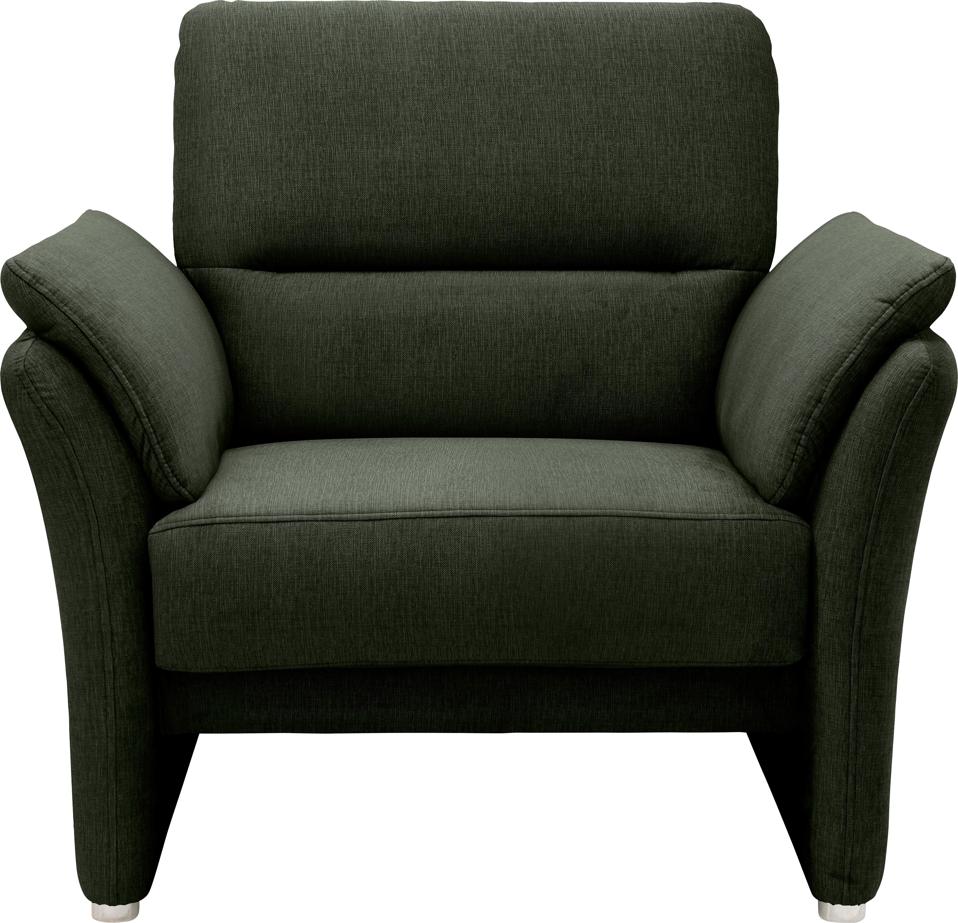 DOMO collection Fauteuil Pina elegante en tijdloze clubstoel, comfortabele cocktailsstoel