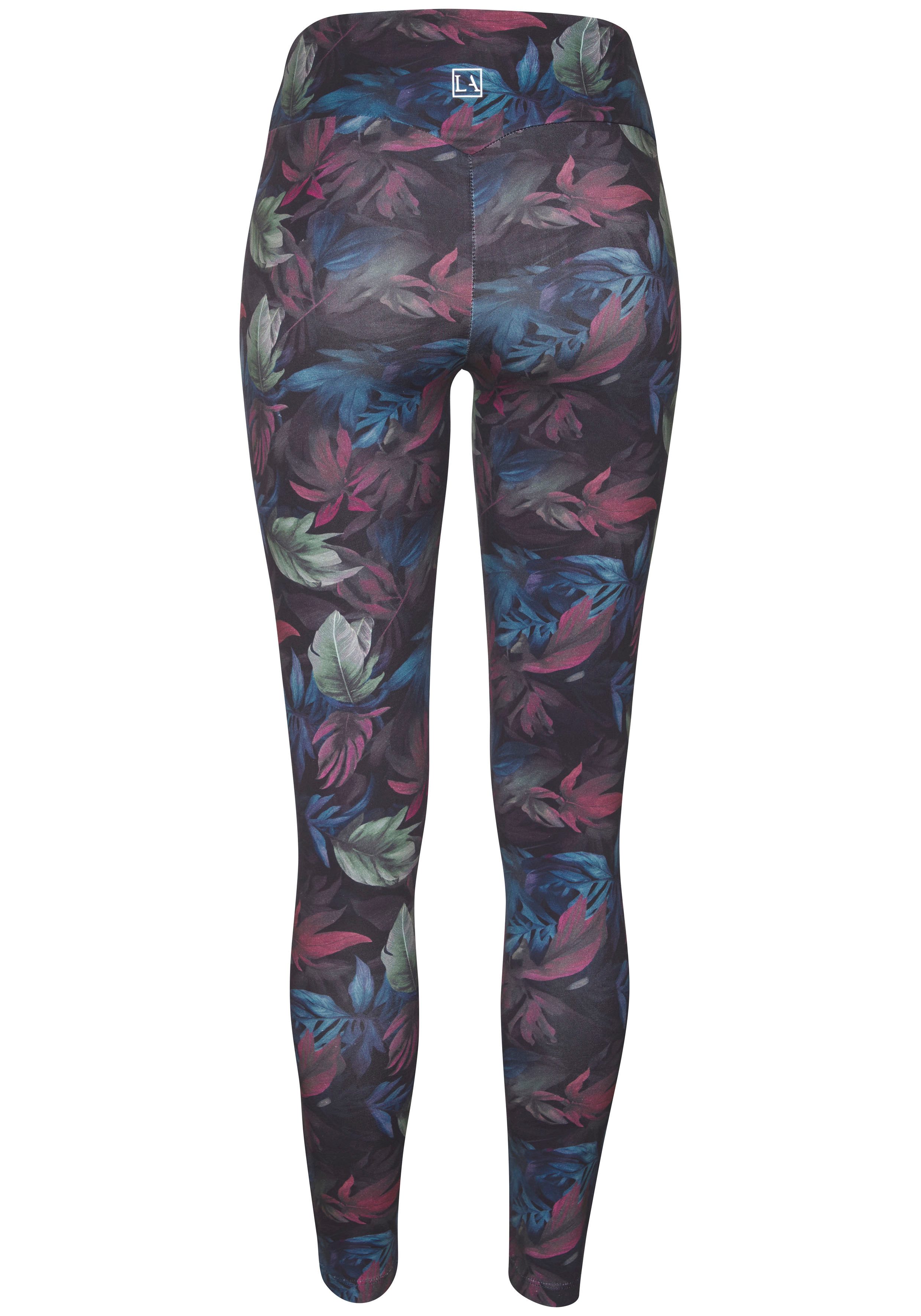 active by Lascana Legging met bloemenprint