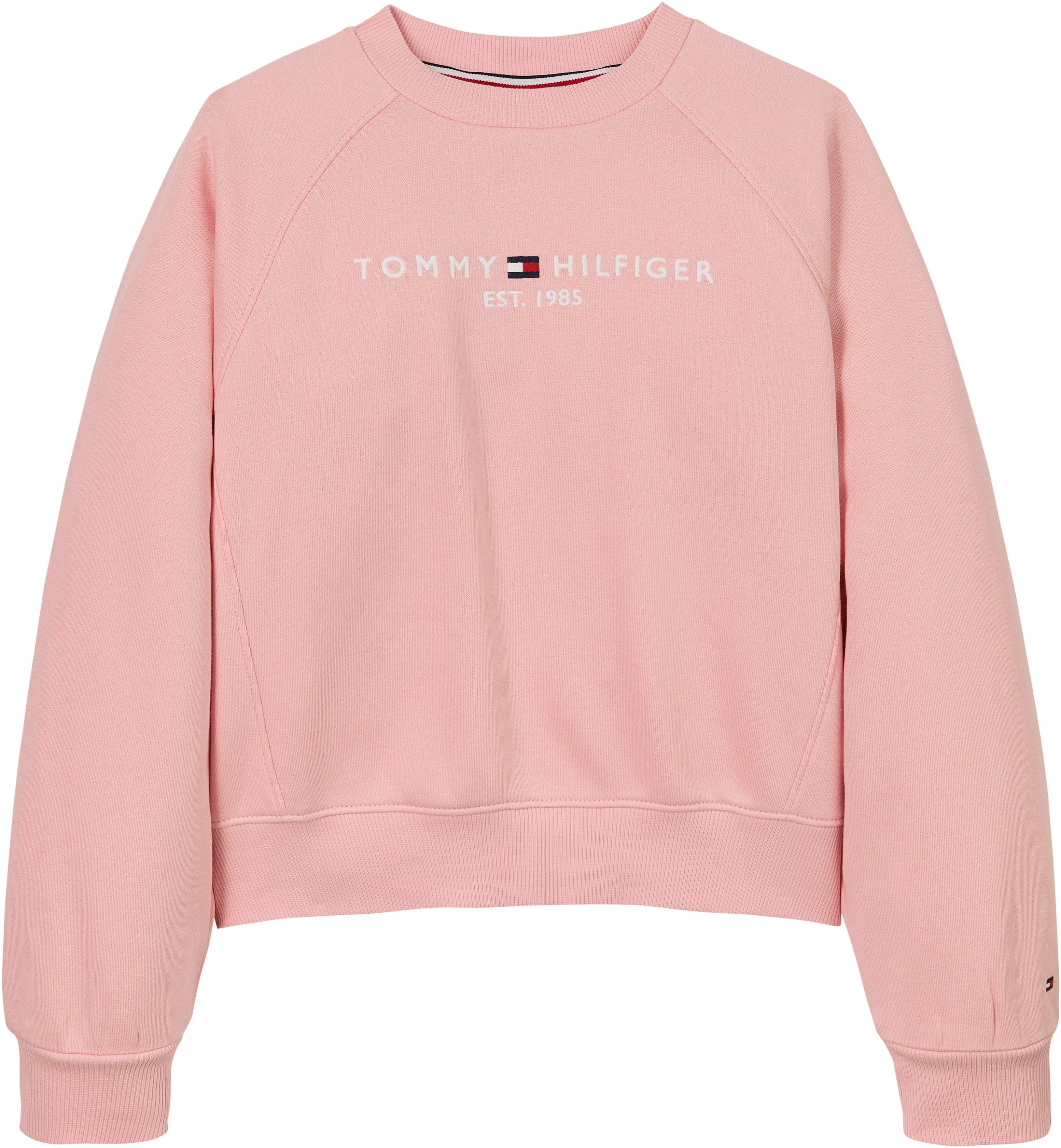 Tommy Hilfiger Sweatshirt ESSENTIAL EMBROIDERED FLEECE CN