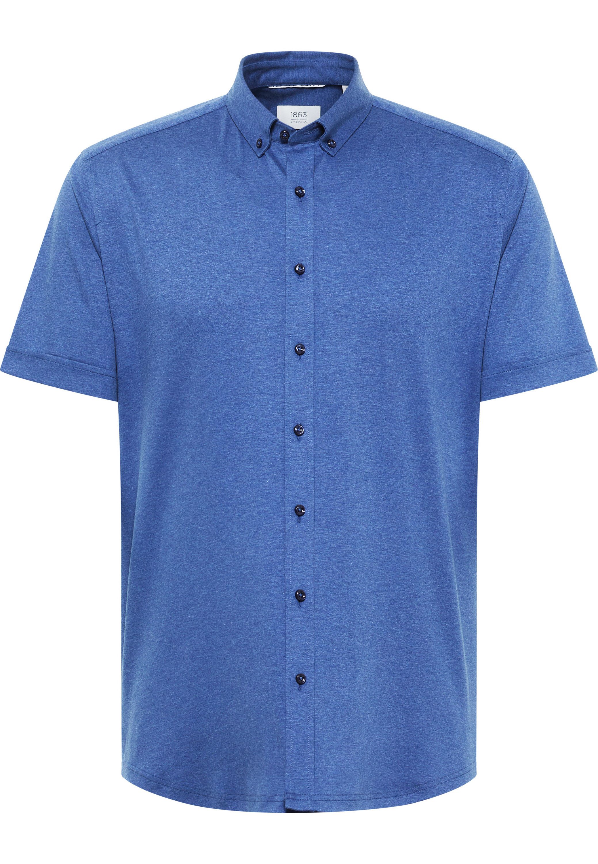 Eterna Overhemd met korte mouwen MODERN FIT NON IRON (strijkvrij)