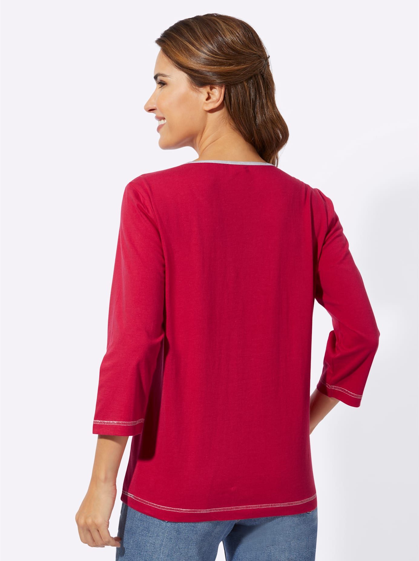 Classic Basics Shirt met 3/4 mouwen Shirt met 3/4-mouwen (1-delig)
