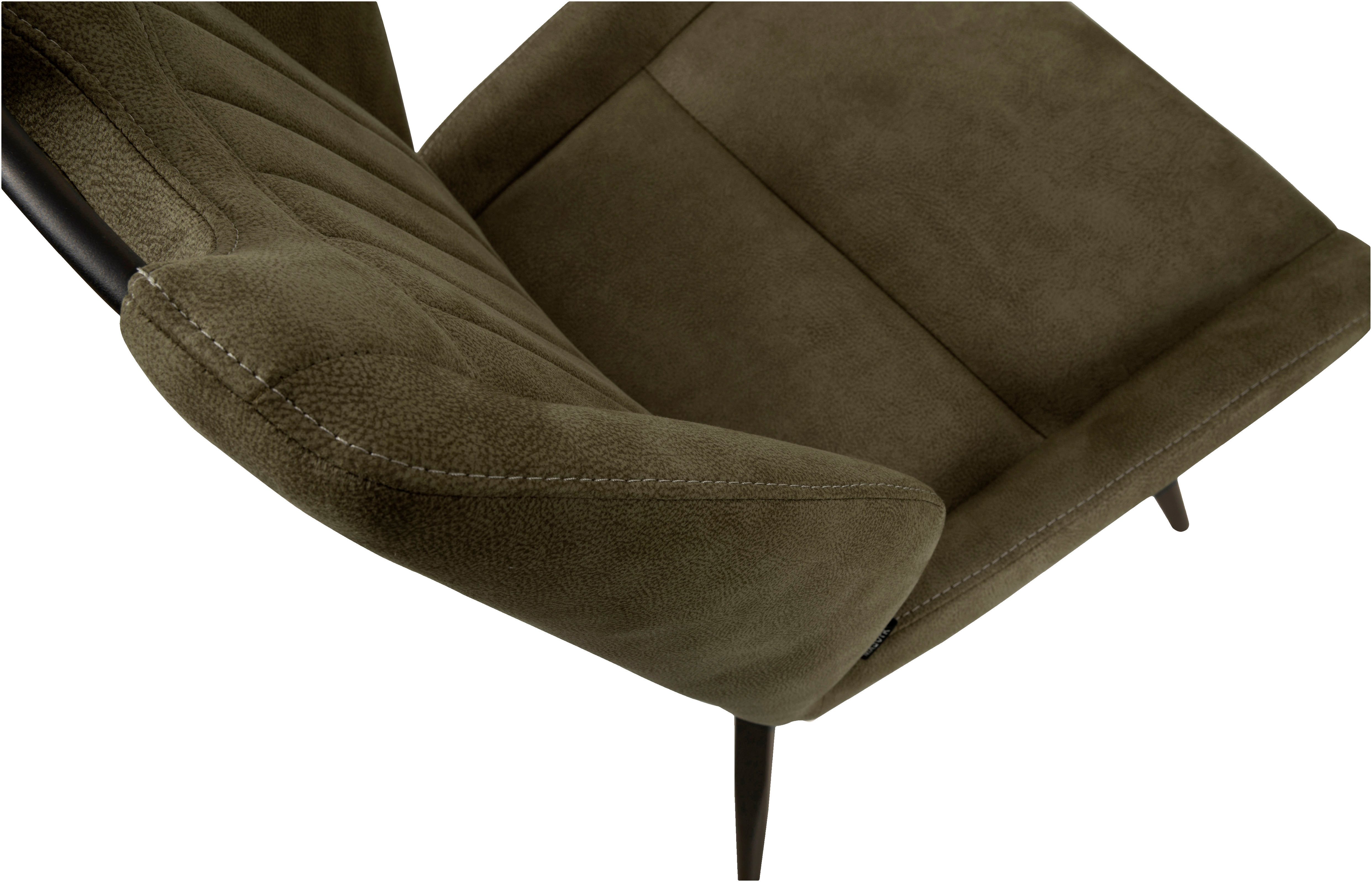 OMG Design Eetkamerstoel Torro comfortabele gestoffeerde stoel, onderhoudsvriendelijke bekleding