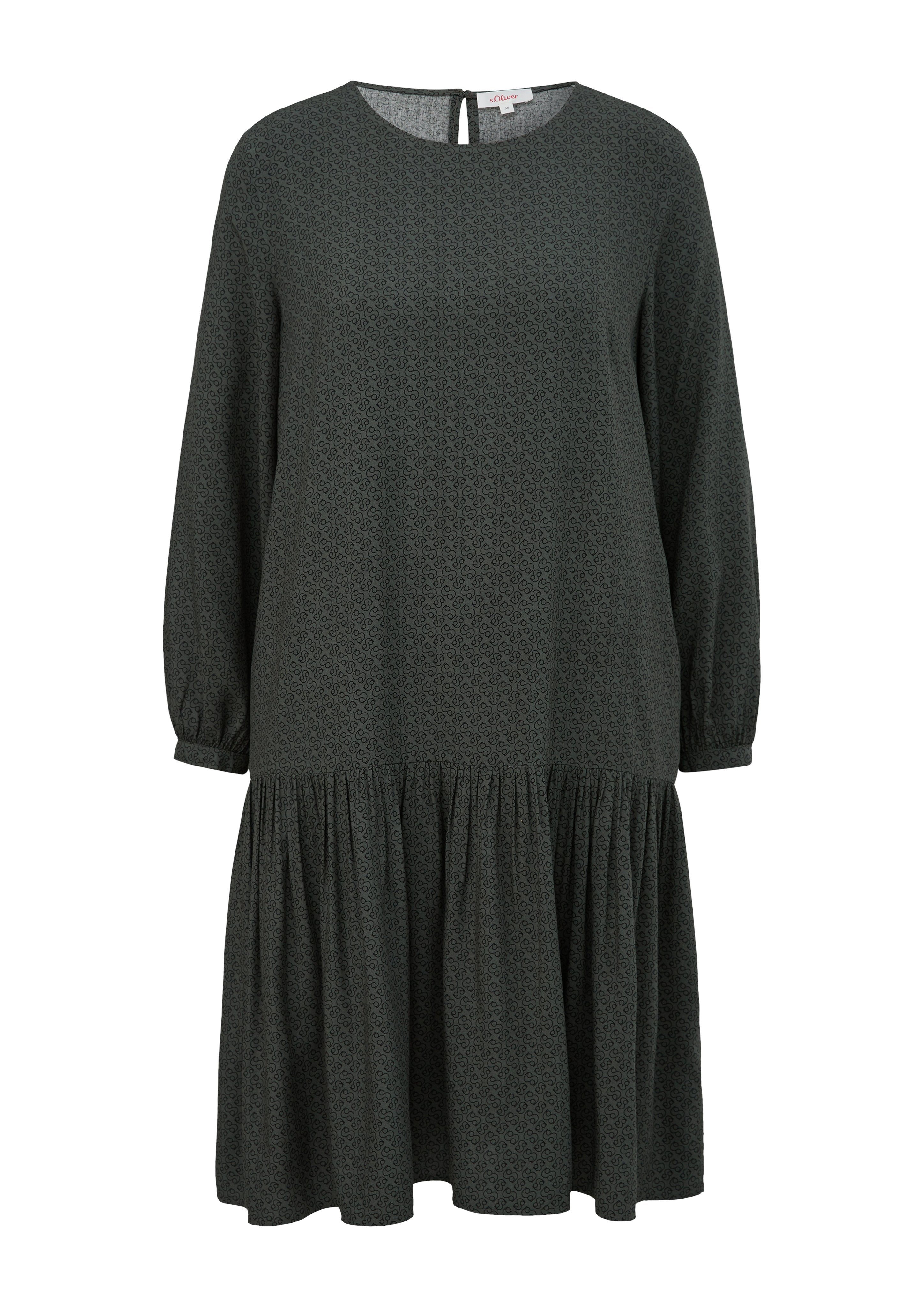 s.Oliver Midi-jurk met patroon