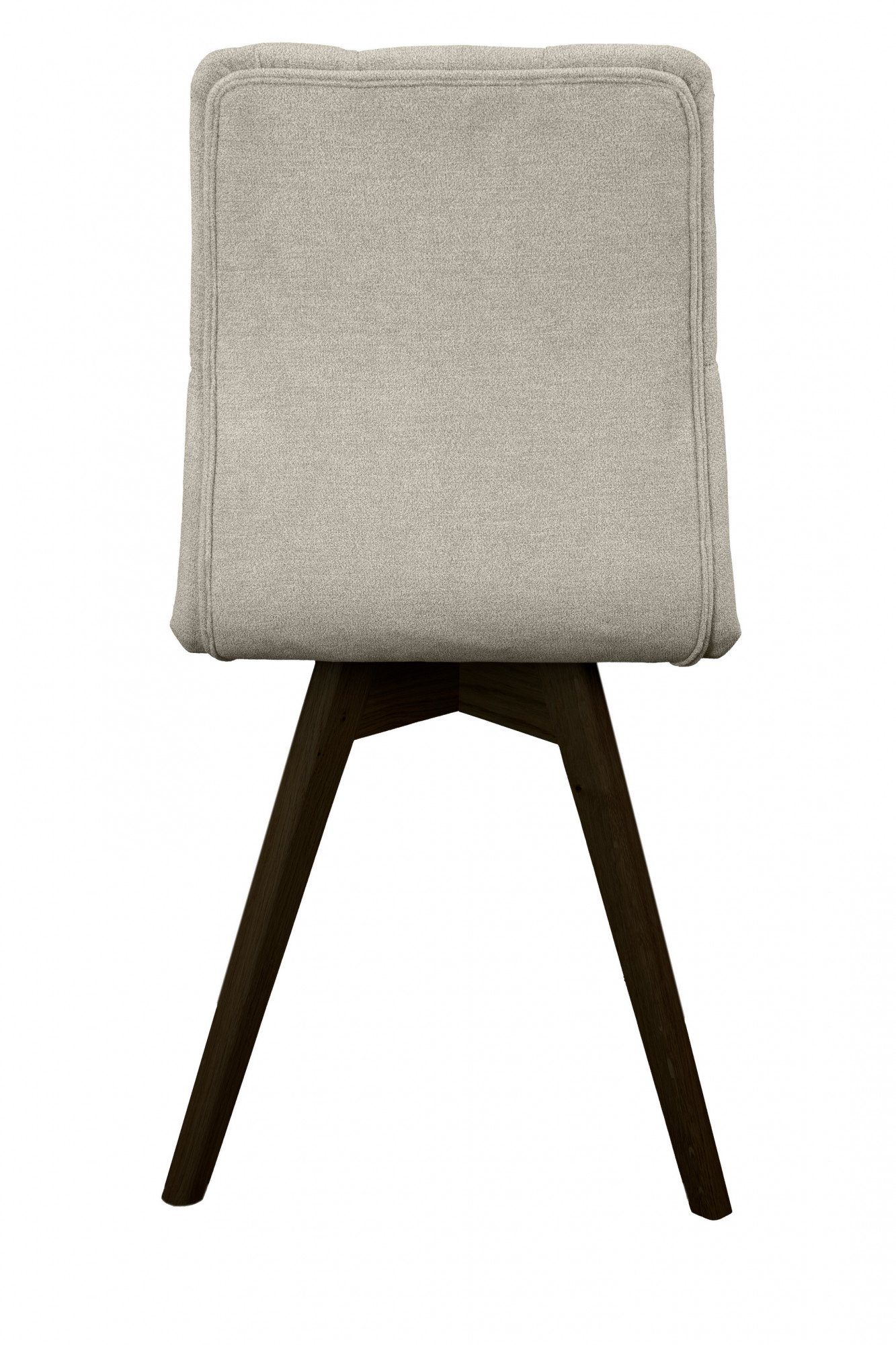 andas Eetkamerstoel Rania met massief houten poten (set, 2 stuks)