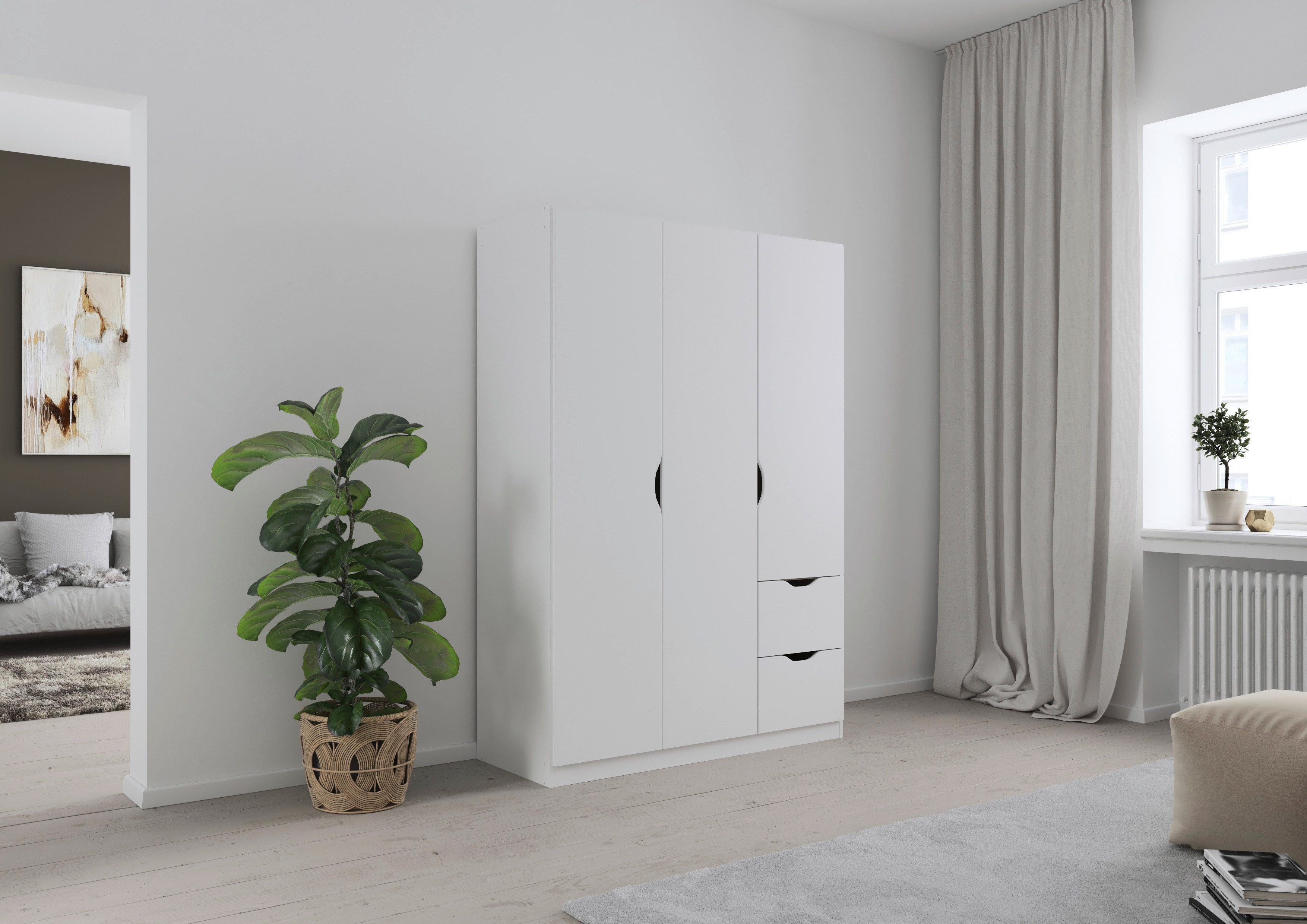 rauch Kledingkast Freising ruime kast, garderobe slaapkamerkast met handgrepen en lades otto's chois top product