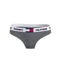 tommy hilfiger underwear brasil-slip met elastische onderbroekband grijs