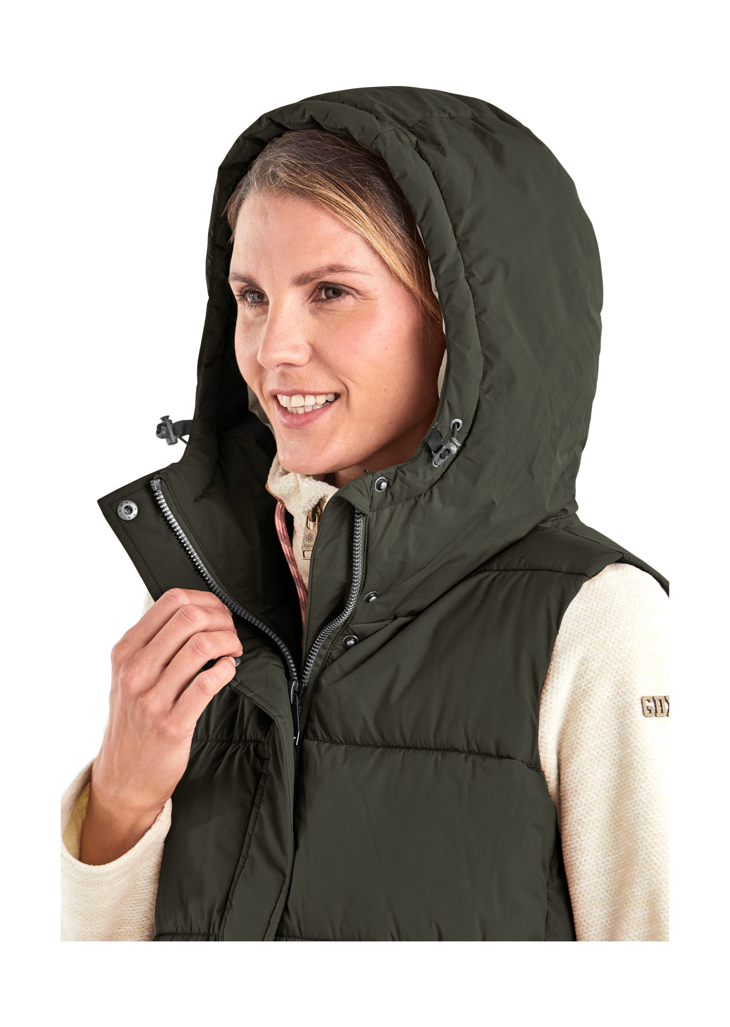 G.I.G.A. DX by killtec Bodywarmer GW 68 WMN QLTD VST Waterafstotende, winddichte functionele vest met capuchon, ademend