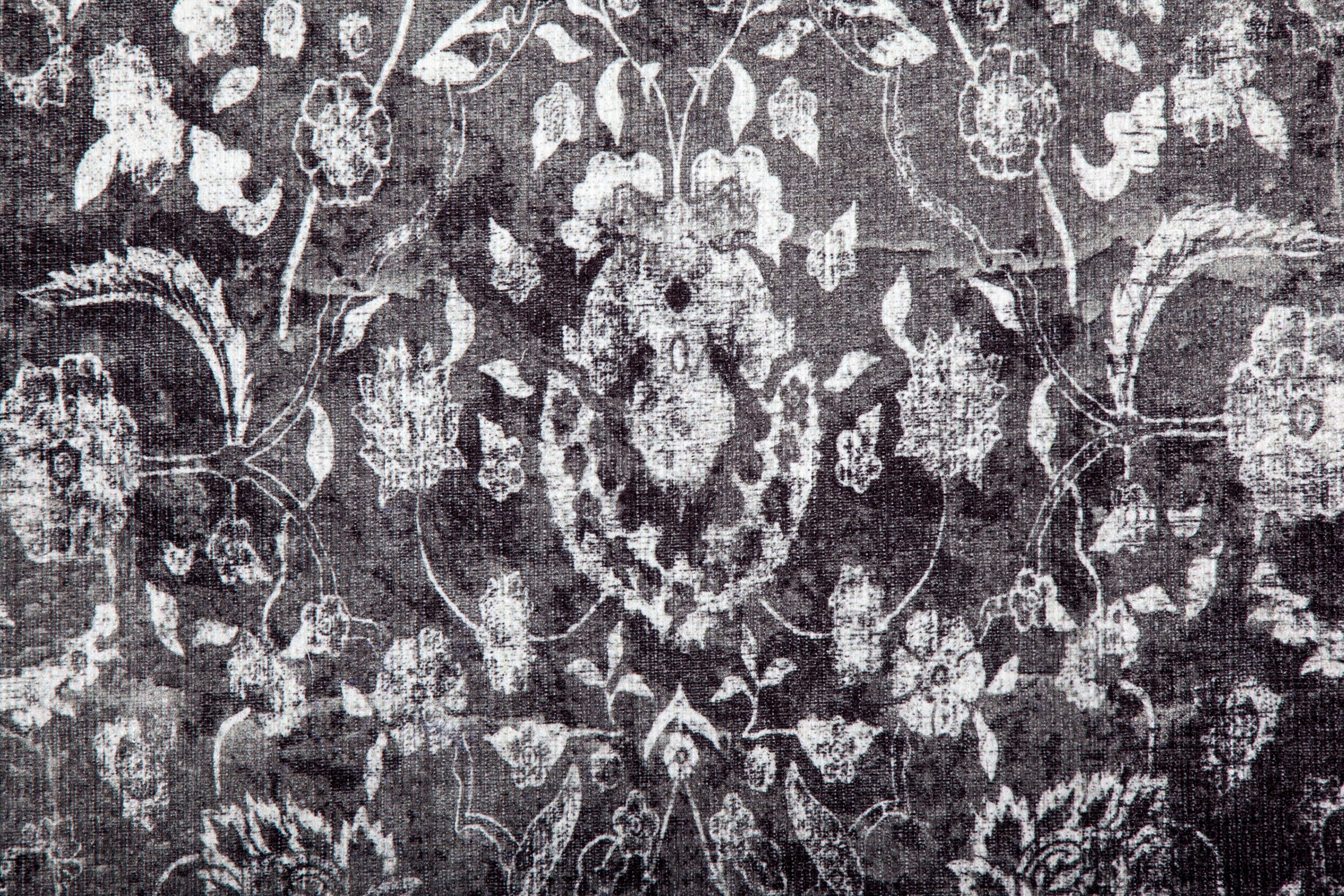 Bruno Banani Vloerkleed Everly Vintage-design, moderne used look, laagpolig vloerkleed, met randdessin