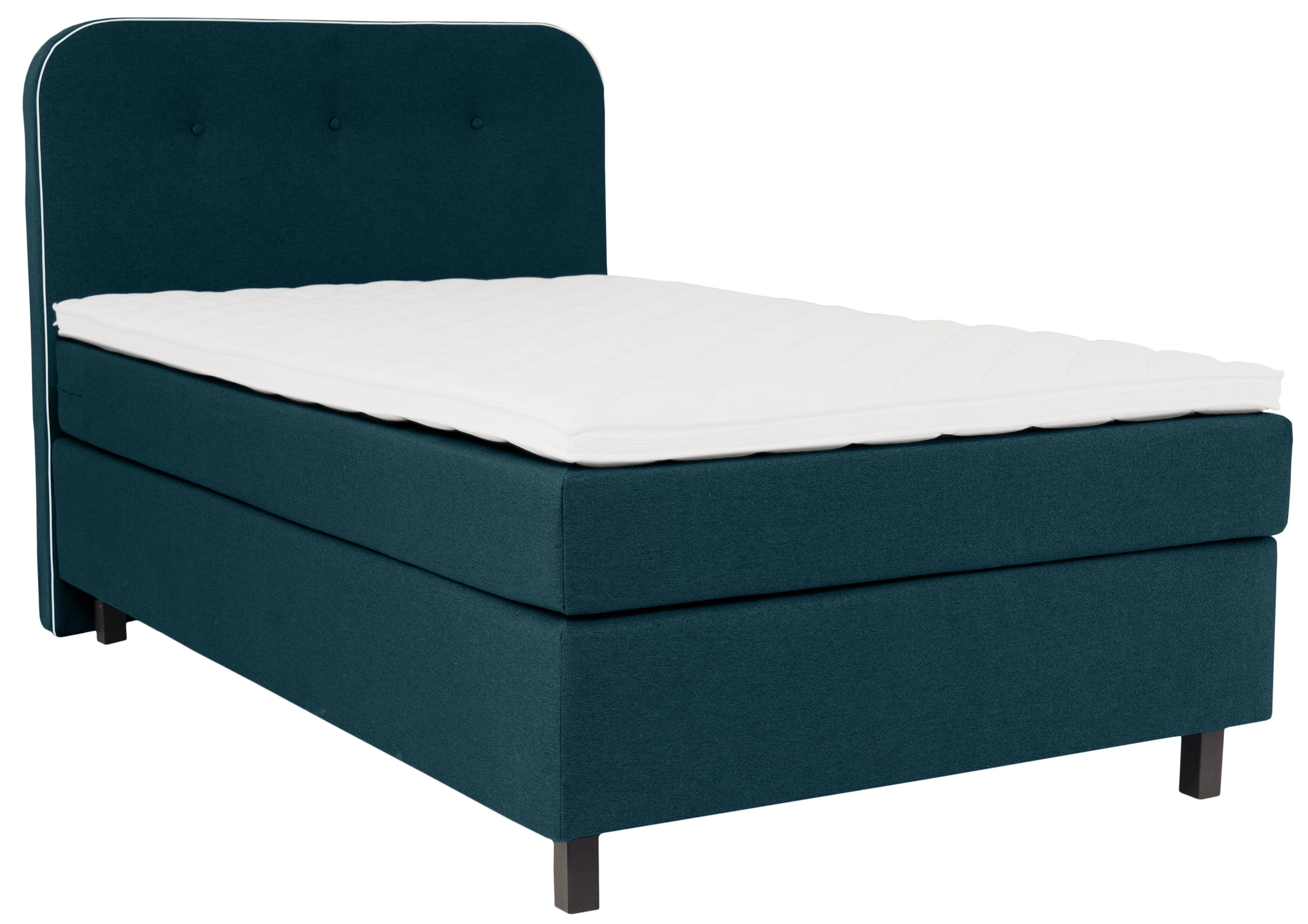 Places of Style Boxspring Marausa met pocketveringsmatras, met decoratieve opstaande naad