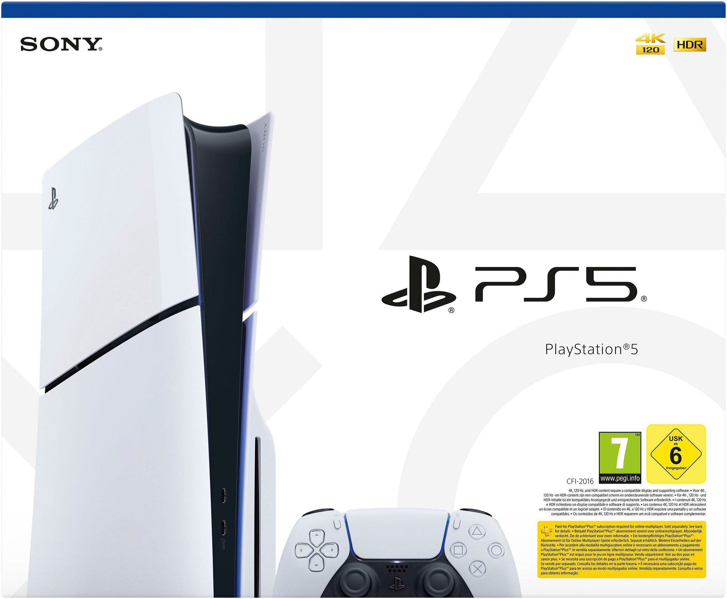 PlayStation 5 Gameconsole Disk Edition (Slim) incl. EA SPORTS FC 25