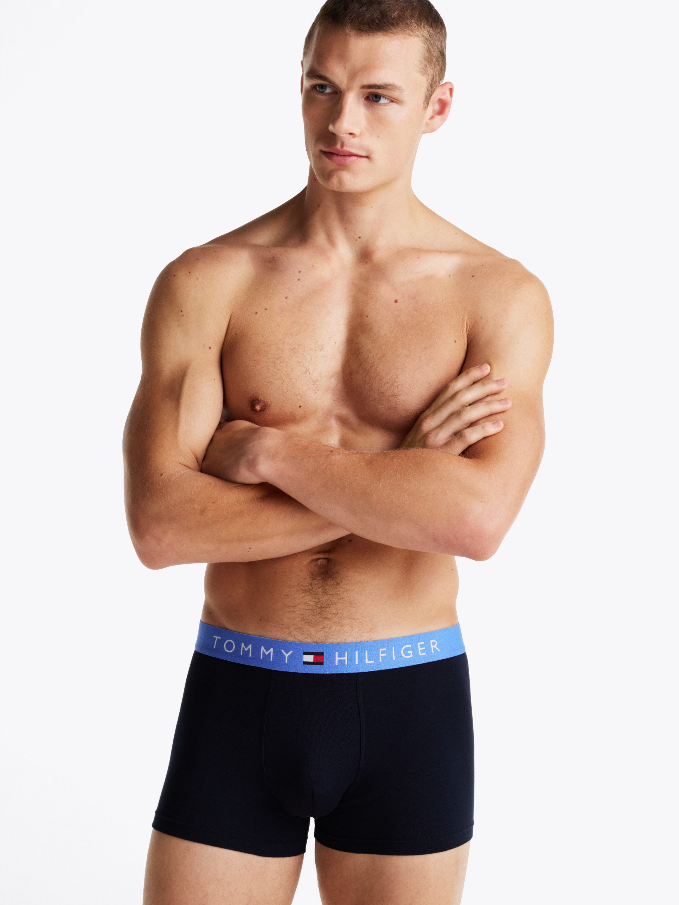 Tommy Hilfiger Underwear Trunk 3P TRUNK WB met logoband (3 stuks)