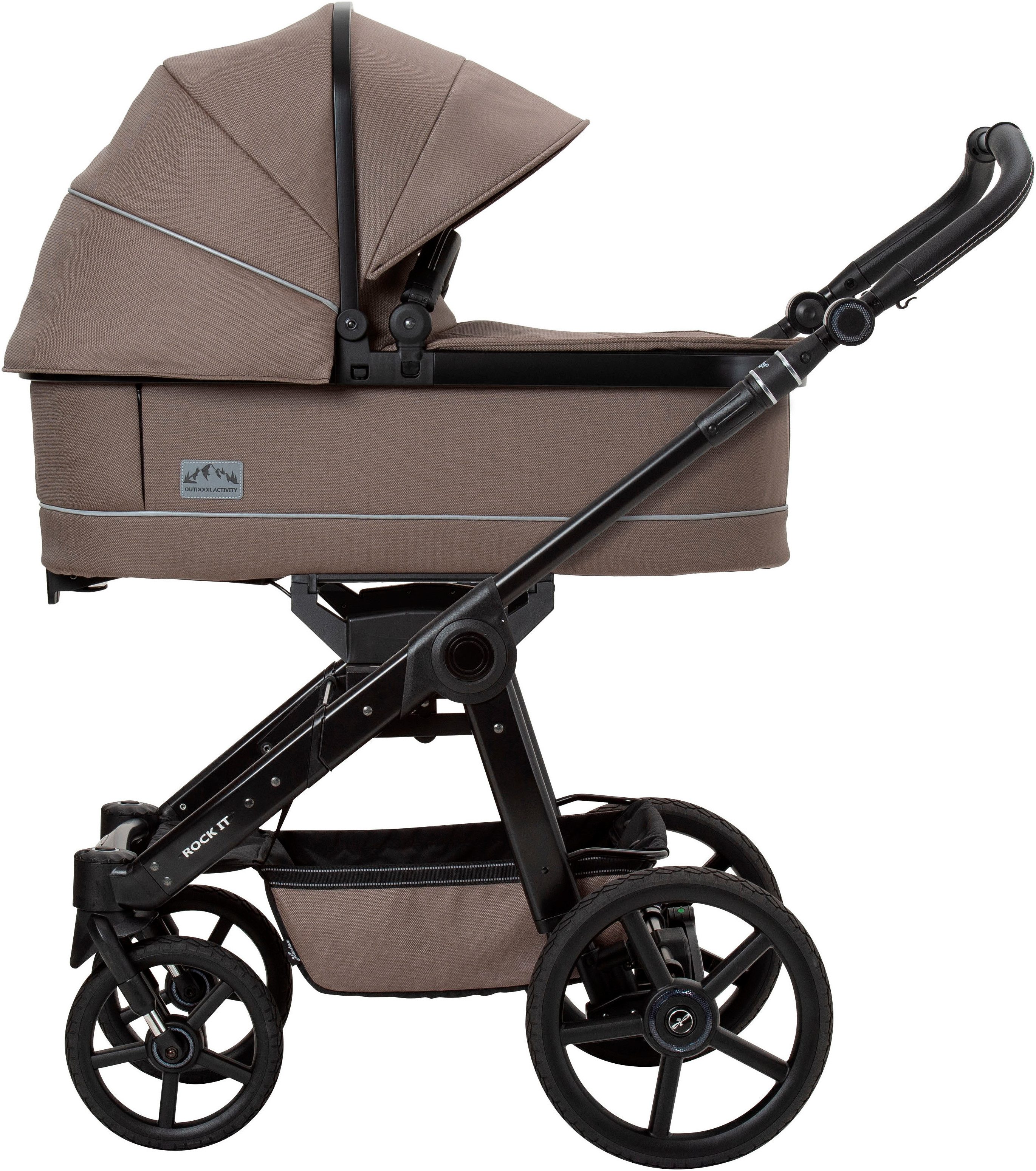 Hartan Combi-kinderwagen Rock it GTR Outdoor mit Handbremse (set)