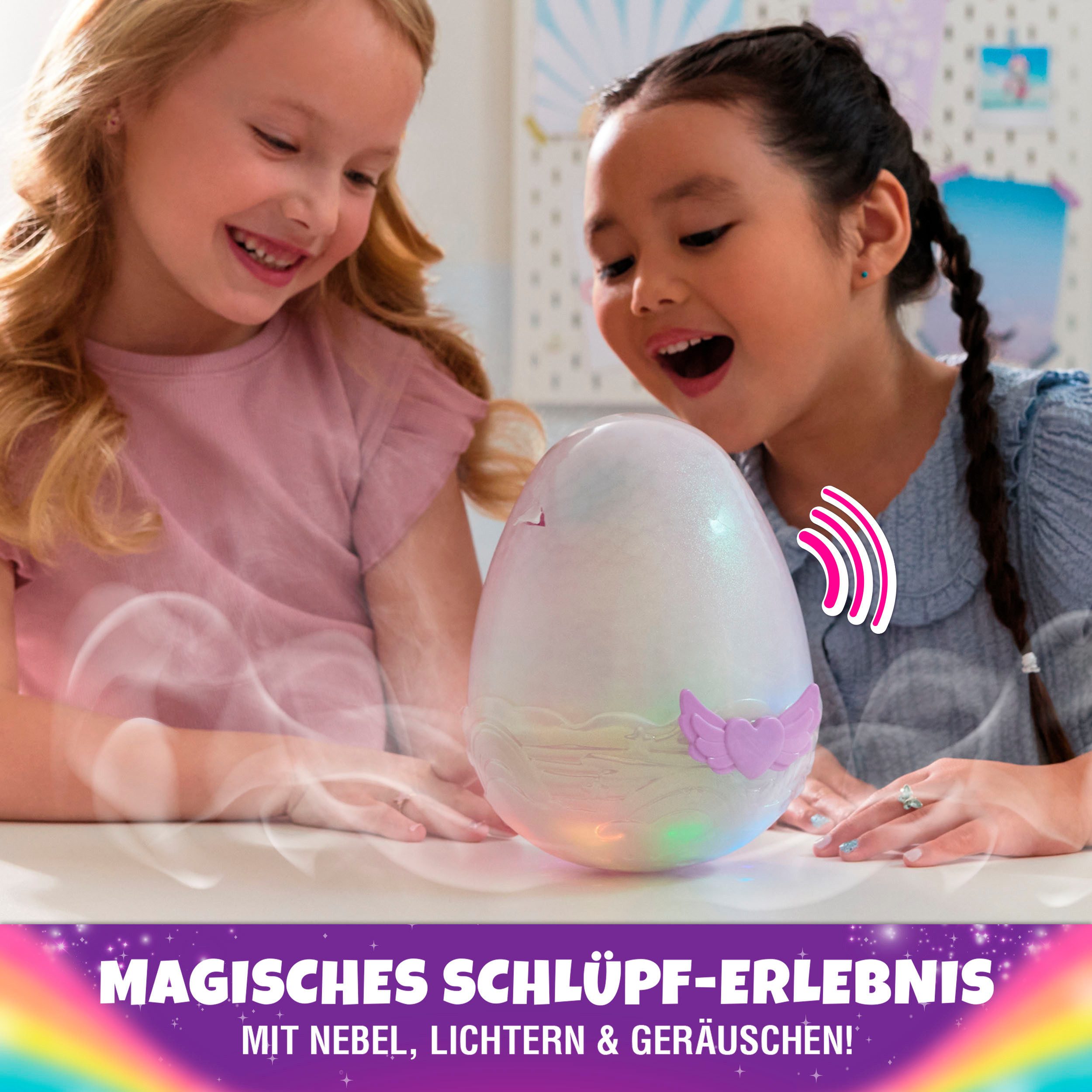 Spin Master Speelfiguur Hatchimals Alive Mystery Ei Pufficorn