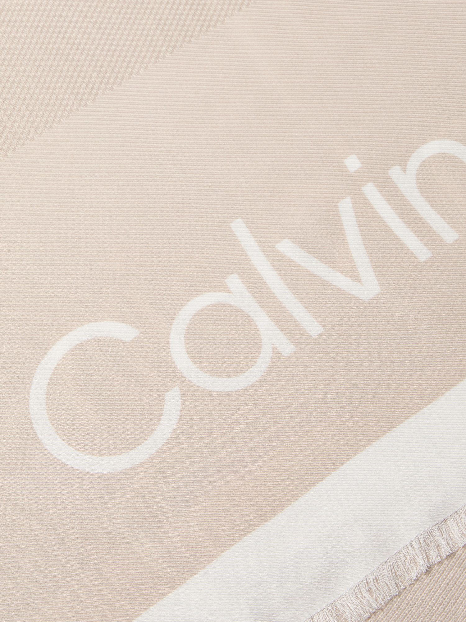 Calvin Klein Modieuze sjaal BOLD LOGO CONTRAST SCARF