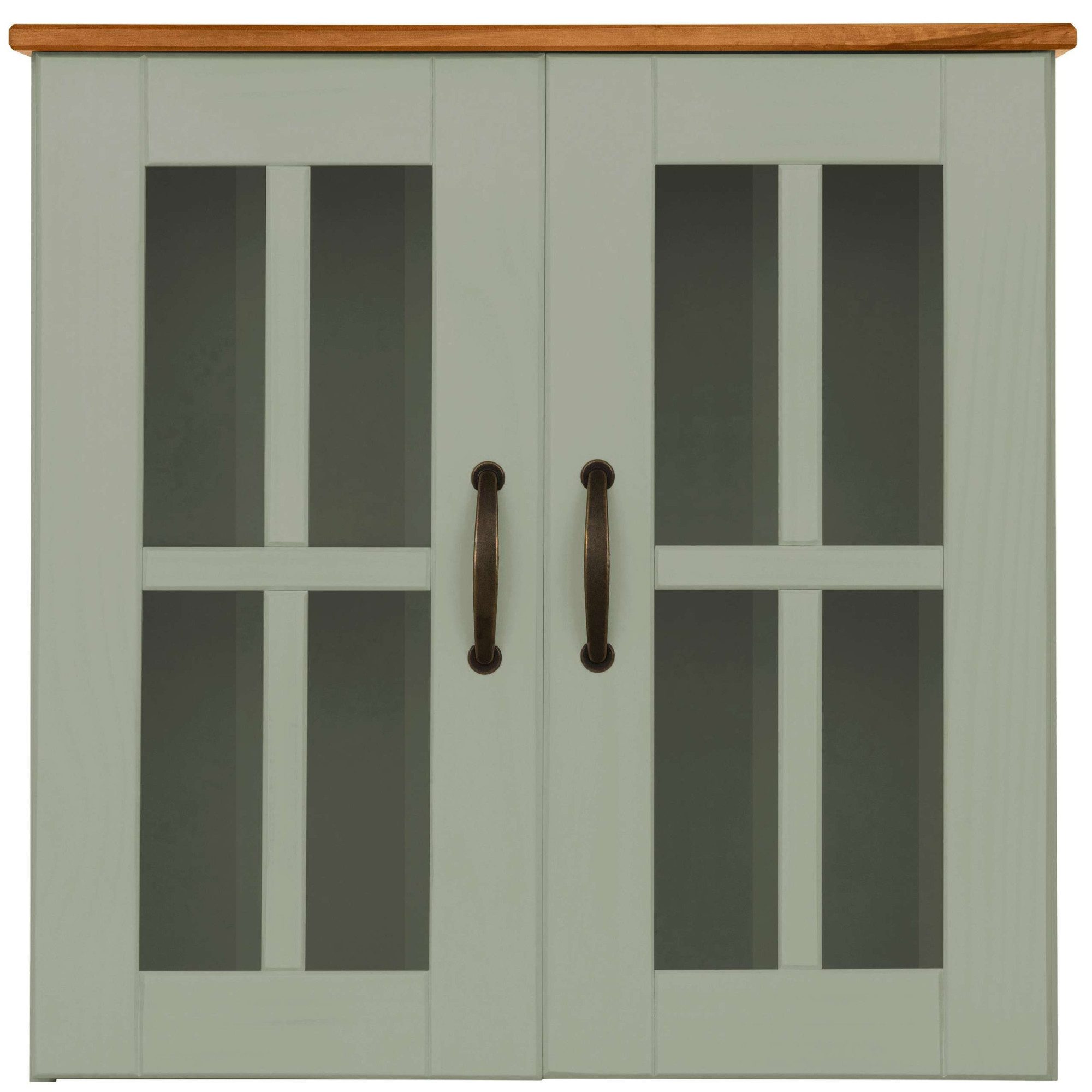 Home affaire Hangend kastje Rodby Massief, FSC®-gecertificeerd hout, grepen metaal, breedte 60 cm, hoogte 60 cm