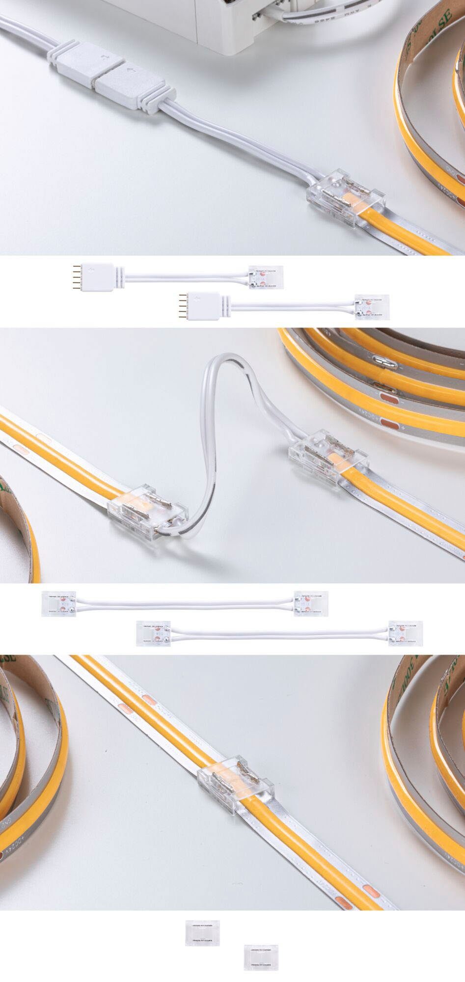 Paulmann Led-strepen MaxLED 1000 Connector Set Full-Line COB 2-pack 133m (1 stuk)