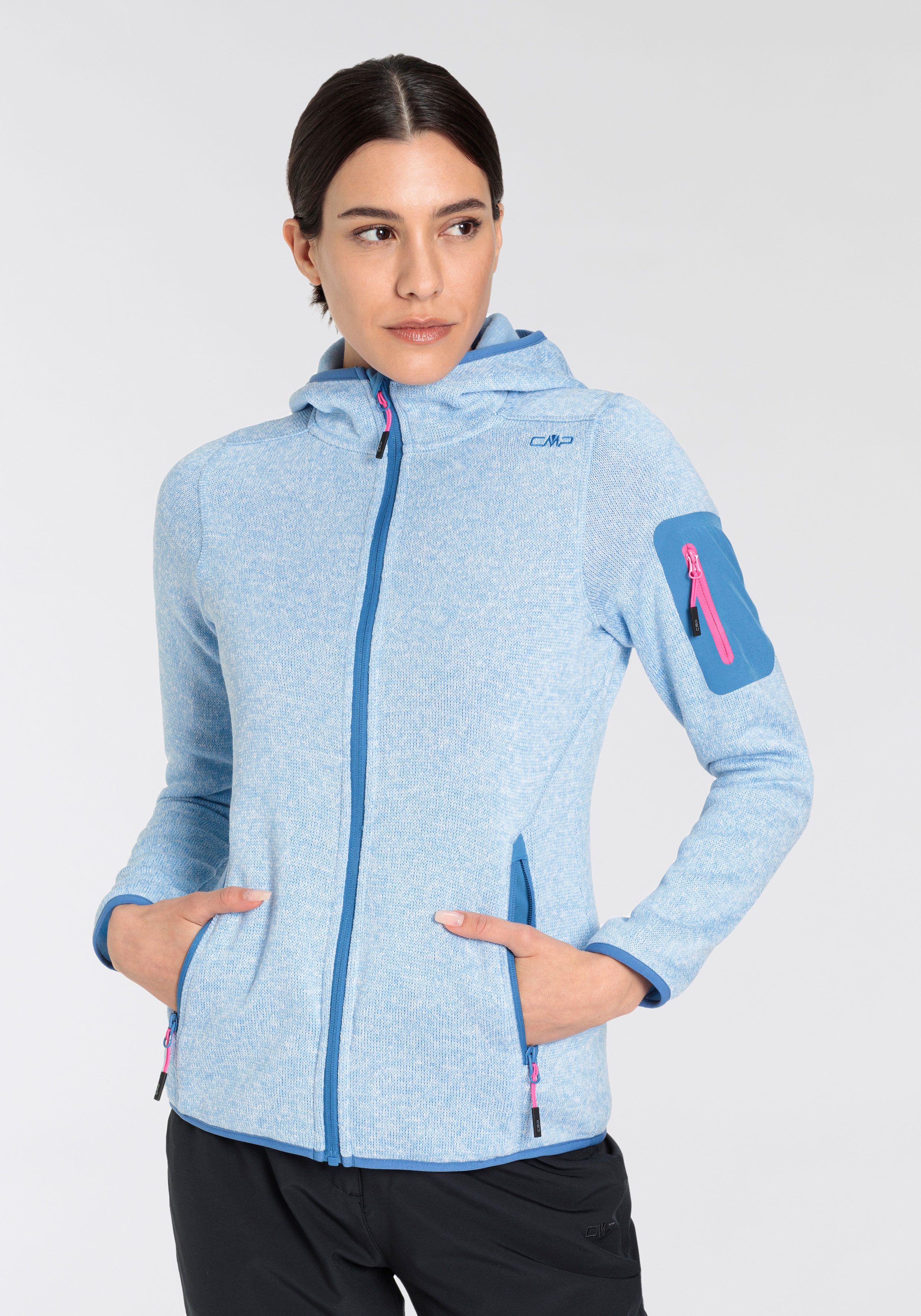 CMP Gebreid fleecejack Warm