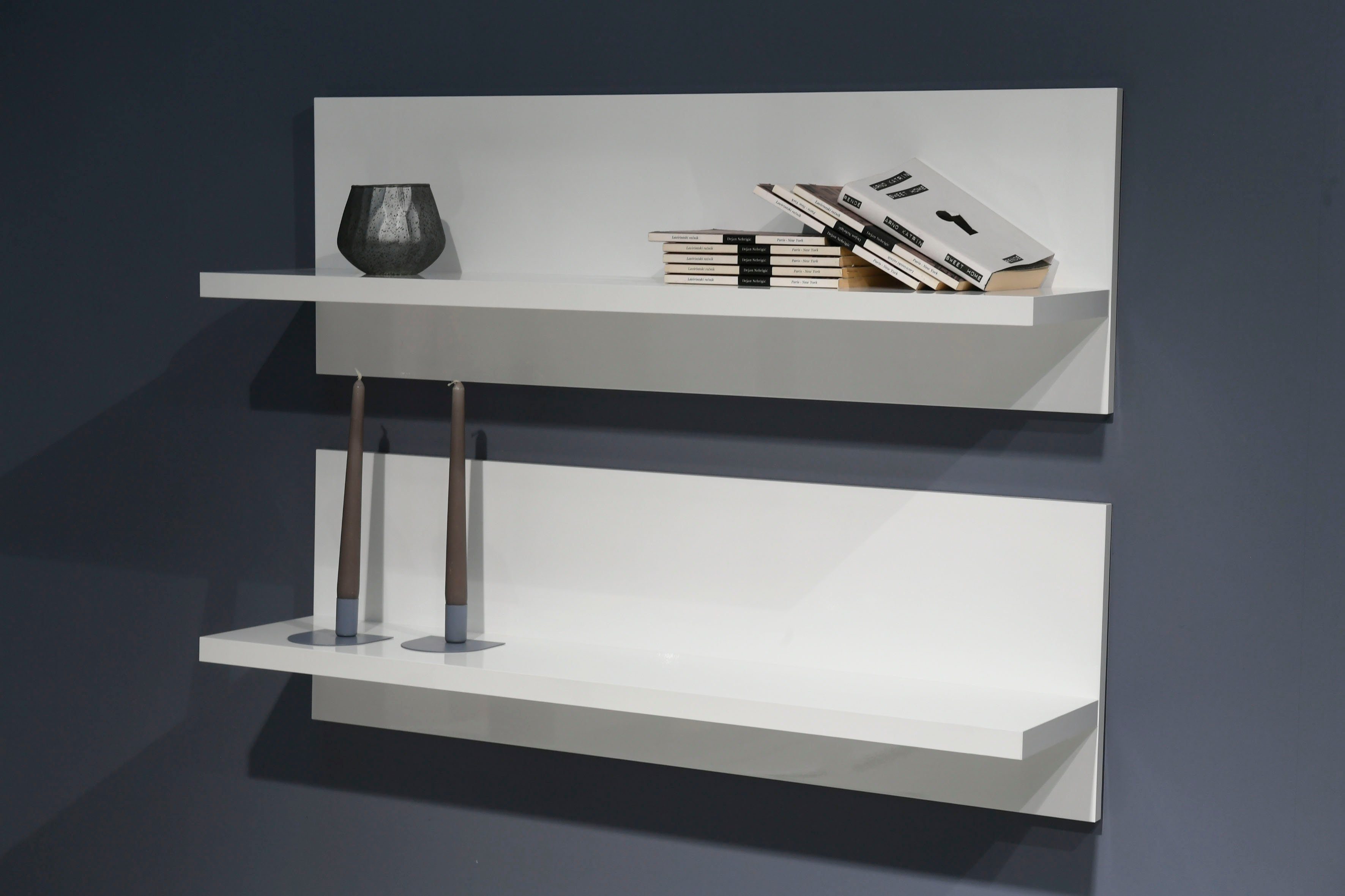Places of Style Wandrek Piano hoogwaardig uv-gelakt
