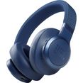 jbl over-ear-hoofdtelefoon live 660nc draadloos blauw