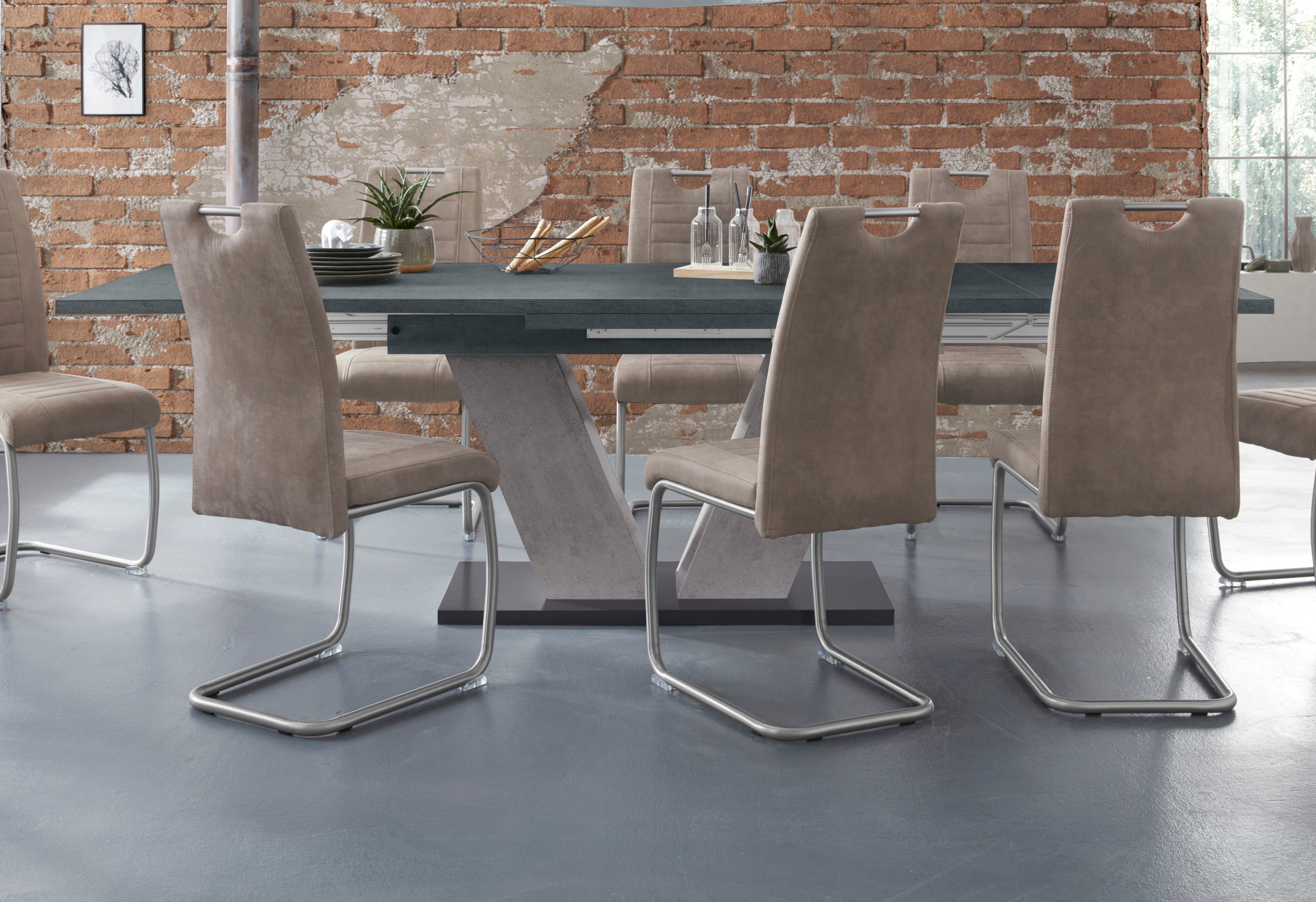 Mäusbacher Eettafel Comfort tafel TOPSELLER! Mäusbacher eettafel met V-frame en bodemplaat