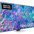 samsung qled-tv 65" neo qled 4k qn85b (2022), 163 cm - 65 ", smart tv | google tv zilver