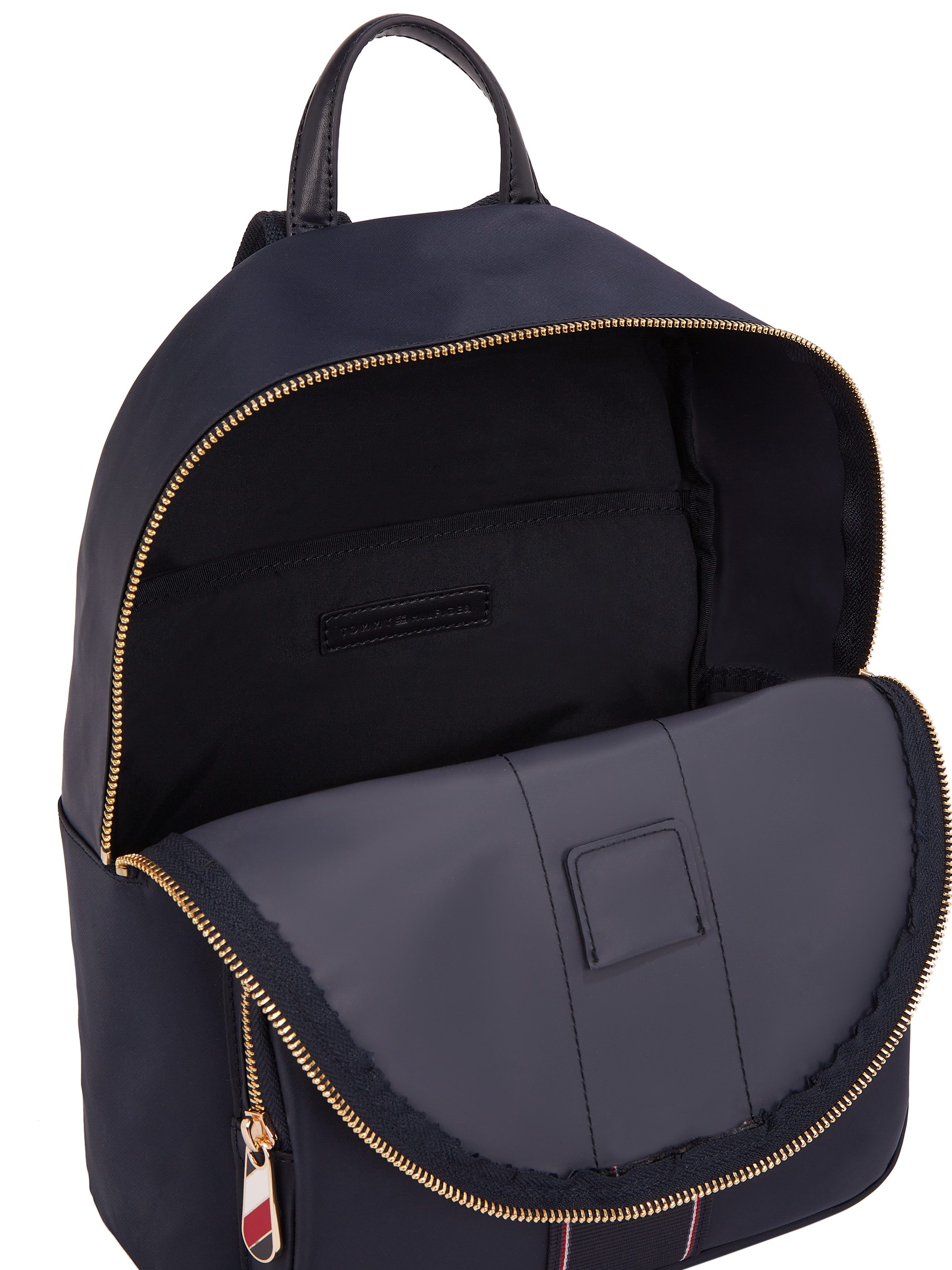 Tommy Hilfiger Vrijetijdsrugzak POPPY BACKPACK CORP , unisex stadrugzak, werkrugzak met handvat