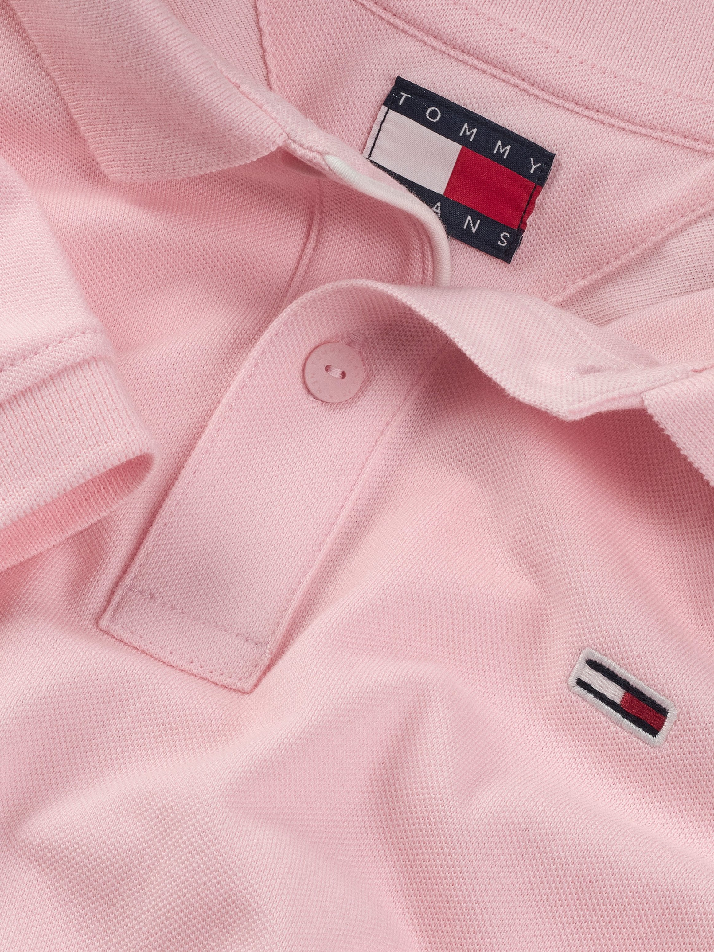 TOMMY JEANS Poloshirt TJM SLIM PLACKET POLO EXT