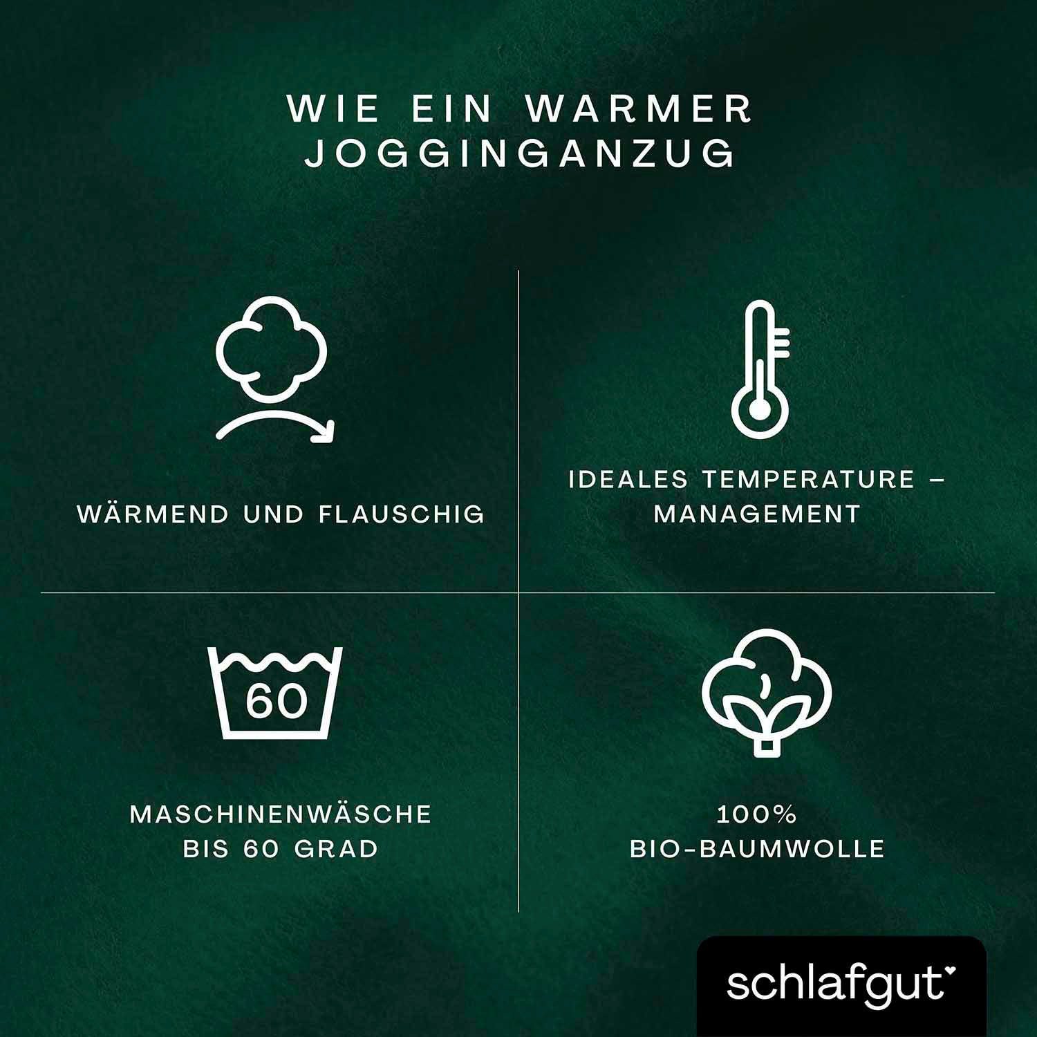 Schlafgut Hoeslaken Soft Contact 100% bio katoen (1 stuk)