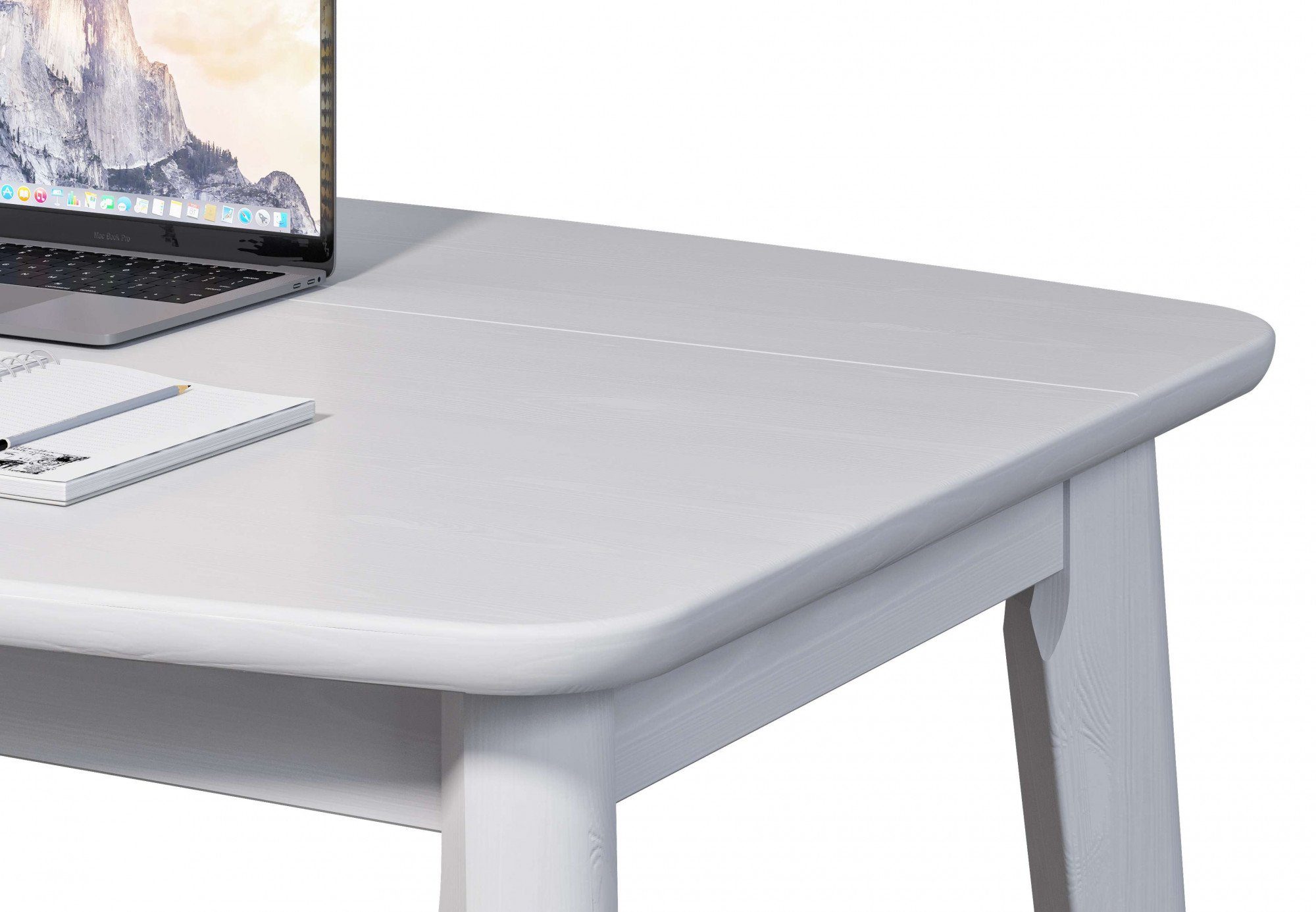 Home affaire Eettafel Palermo, multifunctionele tafel, werktafel, bureau met opbergruimte, opklapbaar blad, home office bureau, massief hout