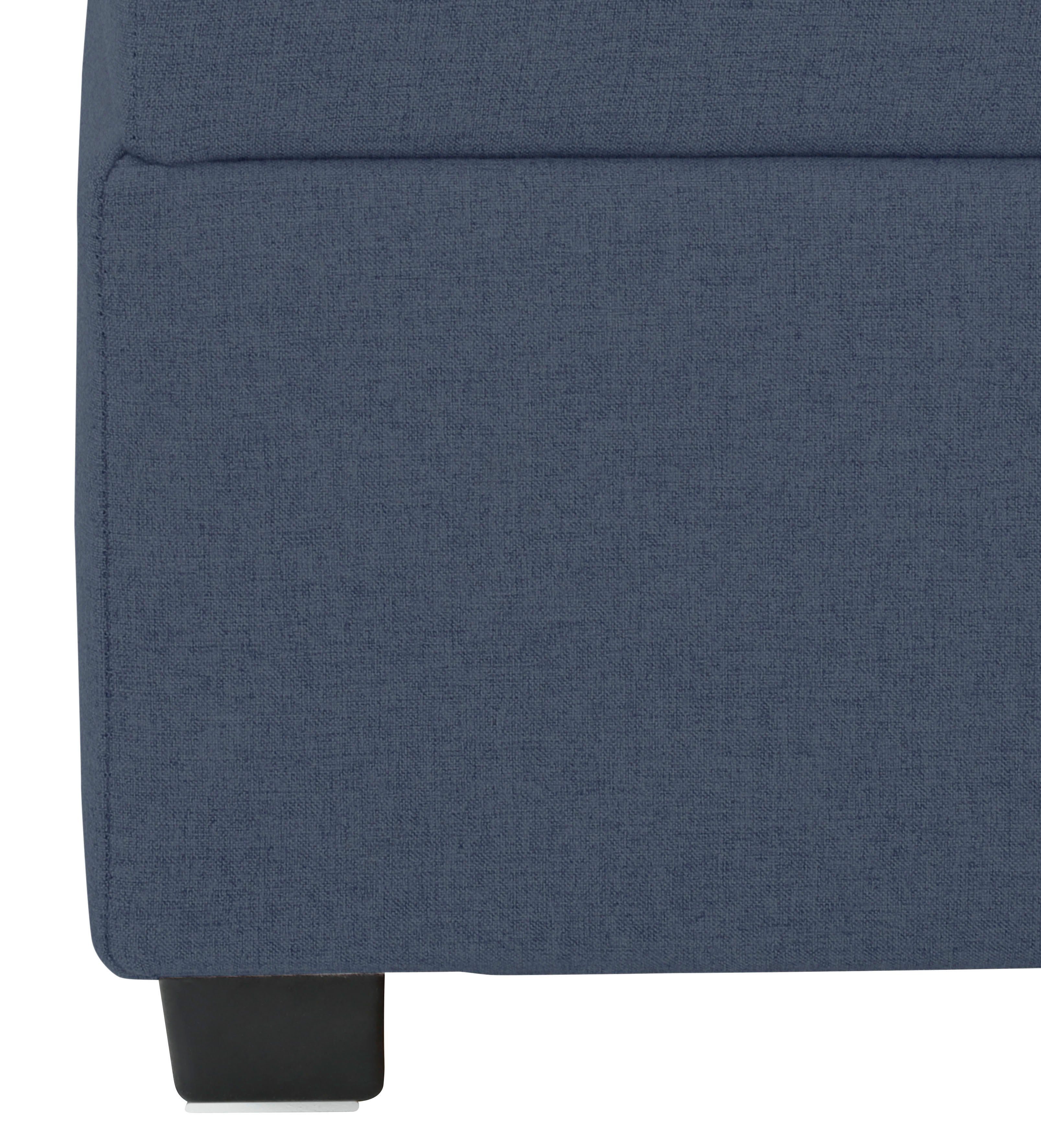 Lüttenhütt Boxspring Mieke incl. bedkist en topmatras, bekleding geïmpregneerd, 2 breedtes