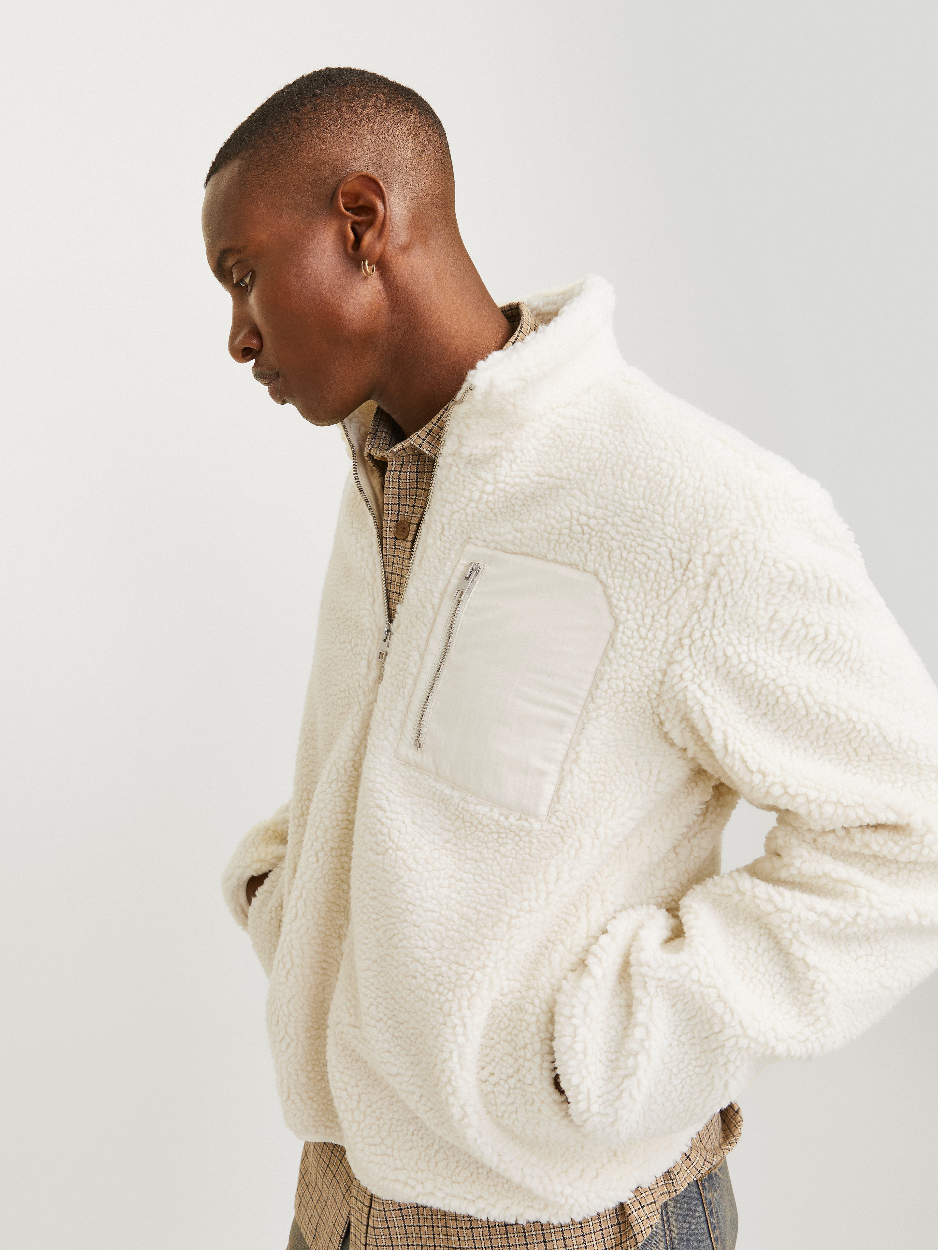 Jack & Jones Kort jack JJEBRADLEY TEDDY JACKET NOOS