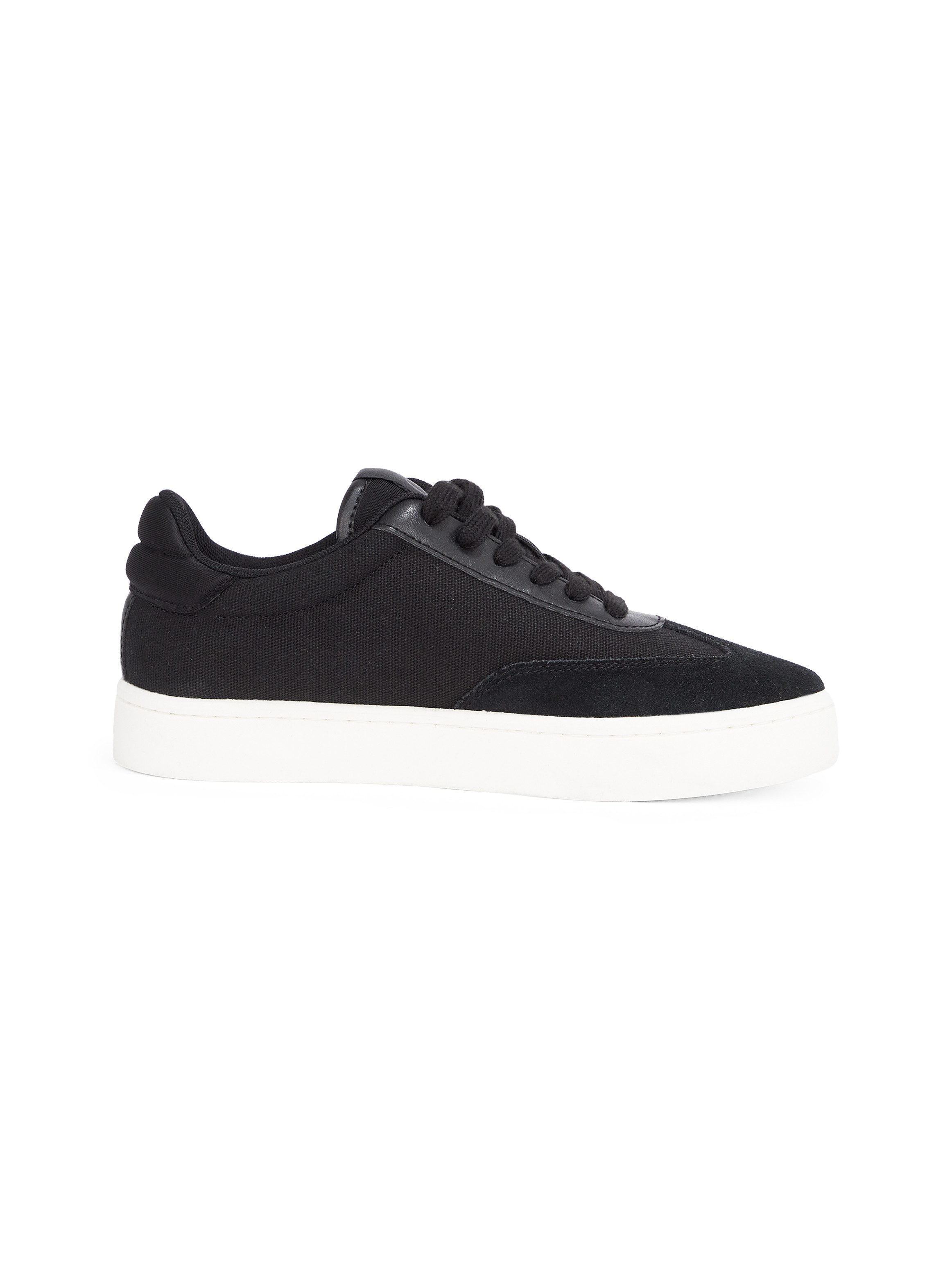 Calvin Klein Sneakers CLASSIC CUPSOLE LOW MIX MG WN veterschoenen, vrijetijdsschoen, lage schoen met logo-opschrift aan de zijkant