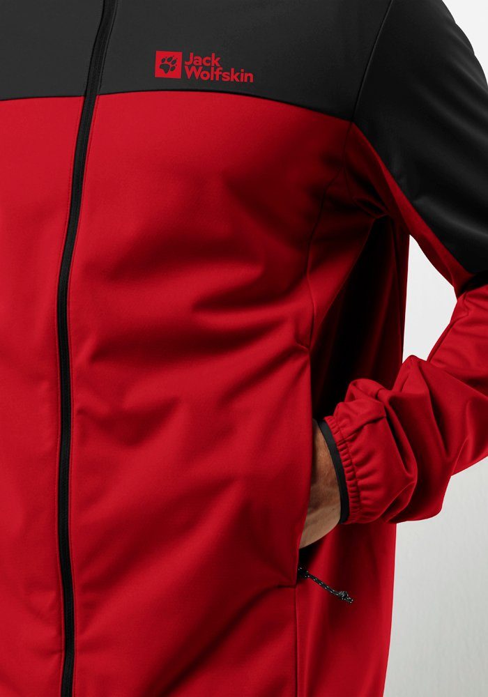 Jack Wolfskin Softshell-jack FELDBERG hoody M