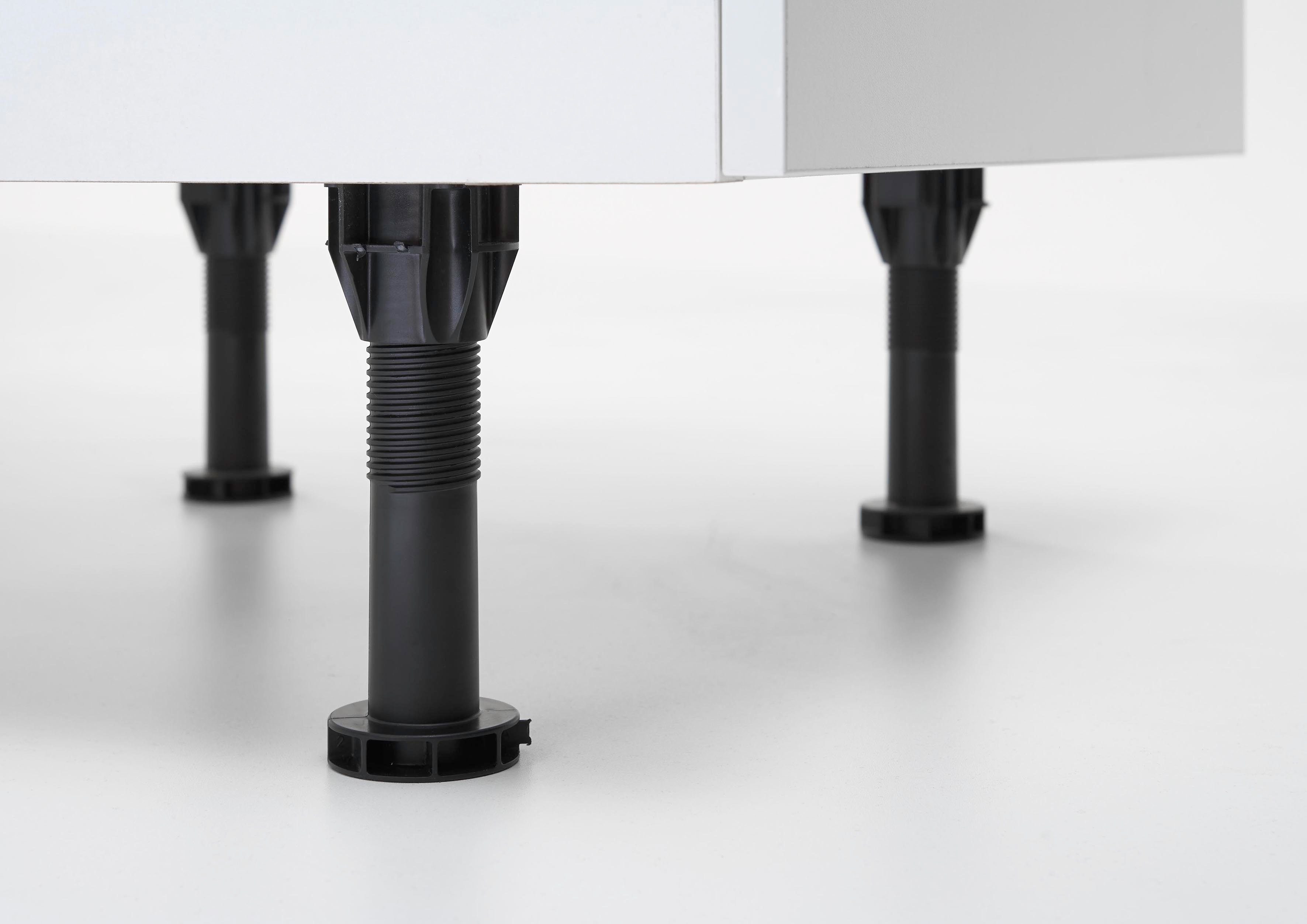 Kochstation Keukenblok KS-Aken Breedte 300 cm, optioneel met elektrische apparaten, met werkblad 38 mm dik