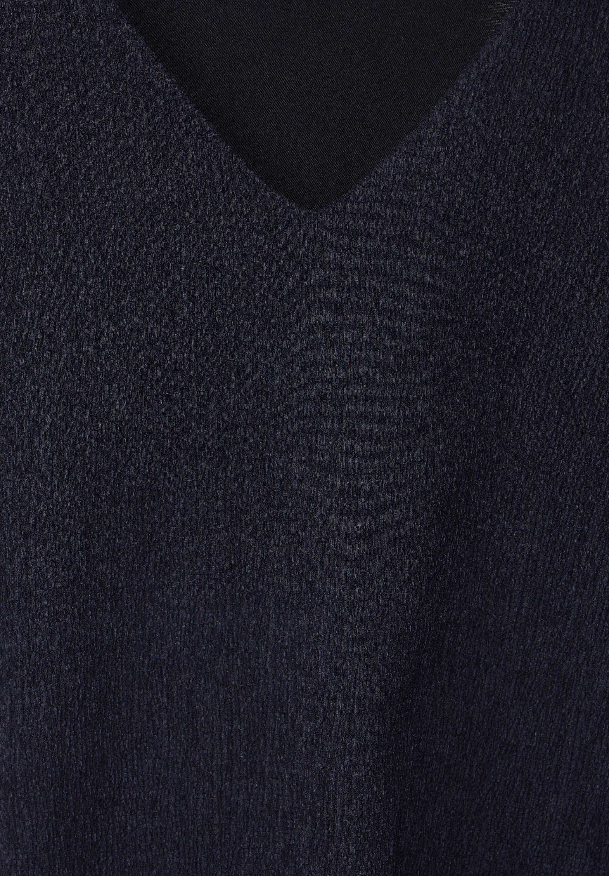 STREET ONE Shirttop met een fijne structuur