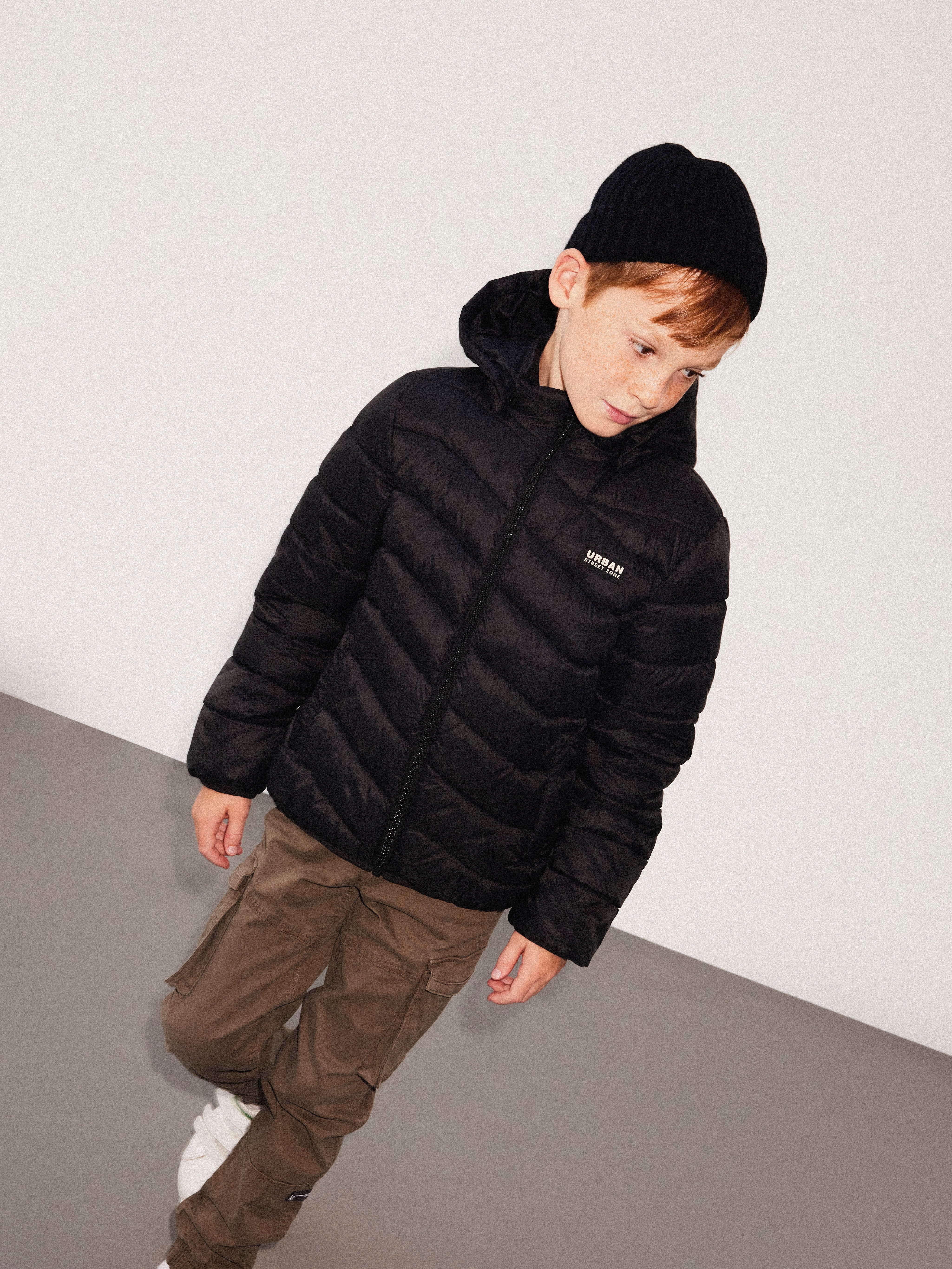 Name It Gewatteerde jas NKMMONAY JACKET PB met reflecterende details