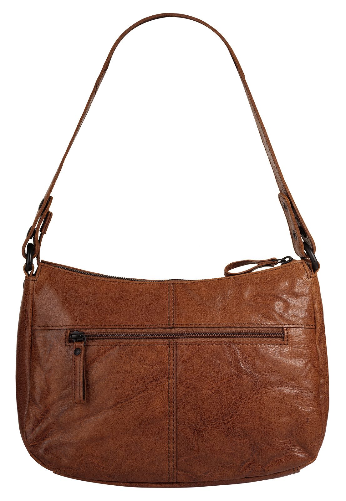 Spikes & Sparrow Schoudertas echt leder