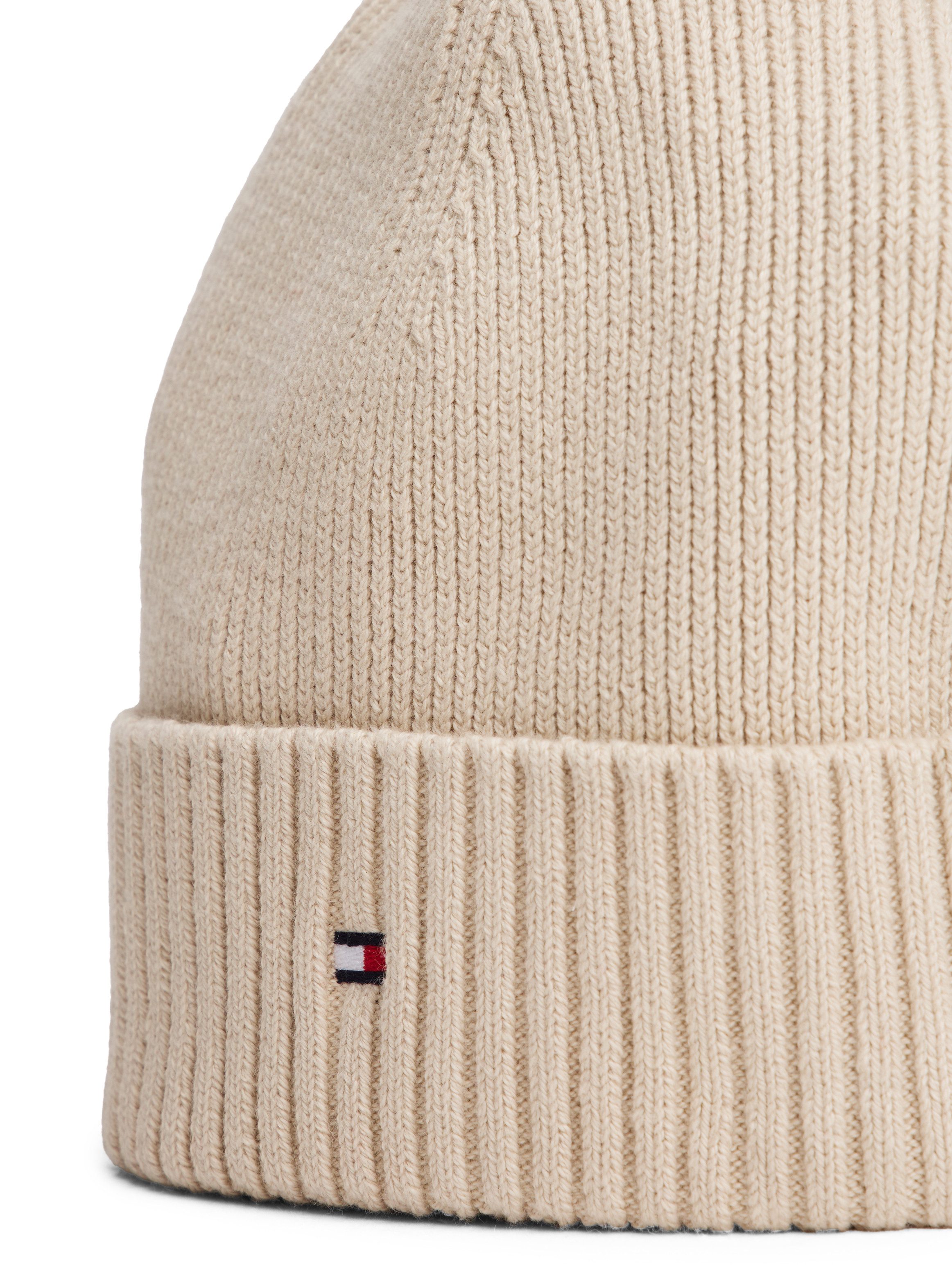 Tommy Hilfiger Gebreide muts TH FLAG PIMA COTTON BEANIE