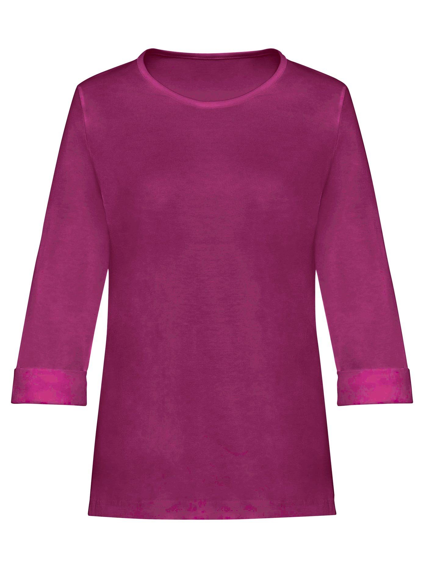 Classic Basics Shirt met ronde hals Shirt (1-delig)