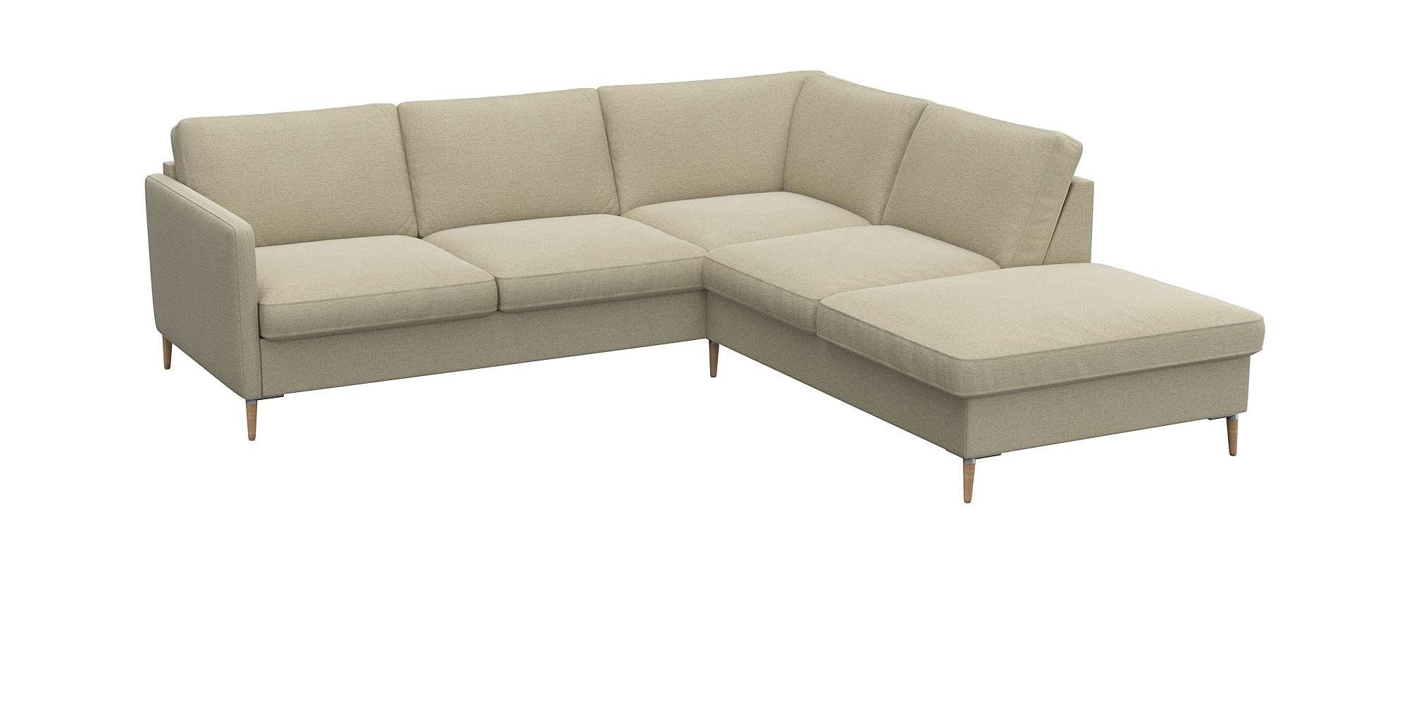 FLEXLUX Hoekbank Fiore, L-vorm, super comfortabel door koudschuim in de zitting