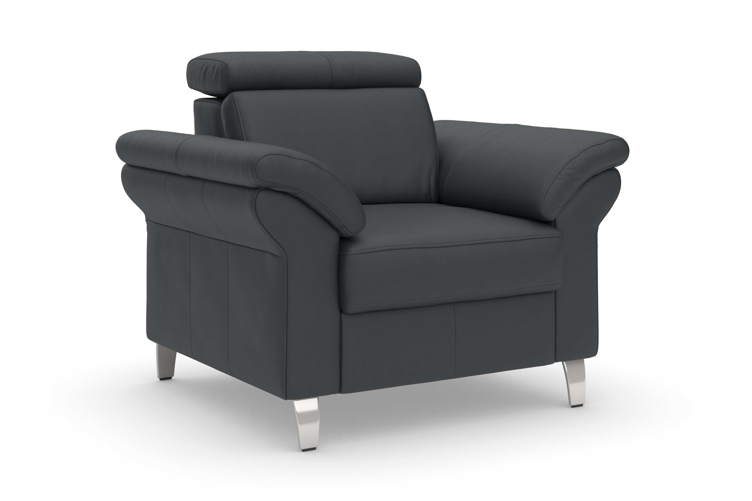sit&more Fauteuil Arngast met binnenvering en verstelbare hoofdsteun