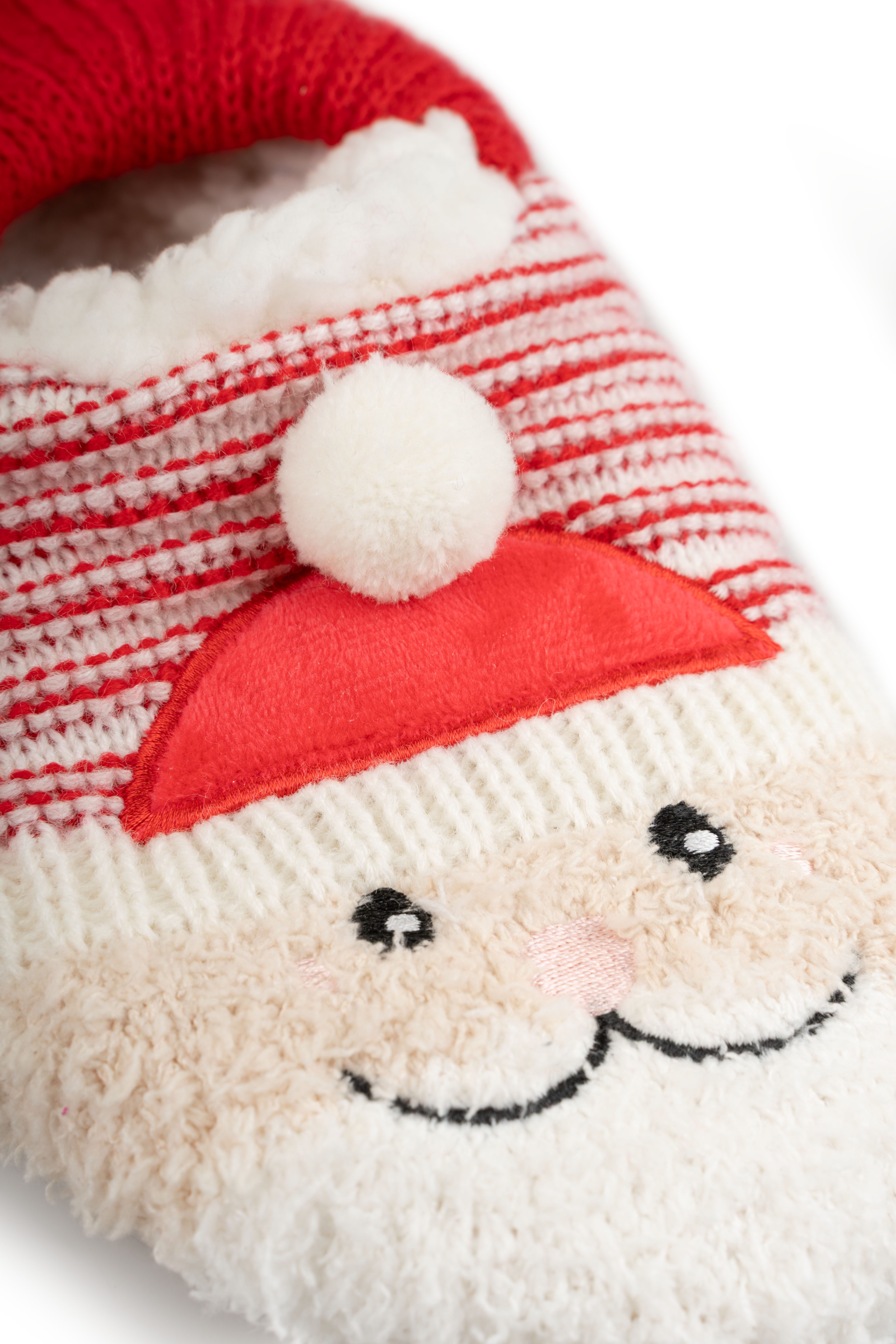 Capelli New York Pantoffels slipvast, kerstman-applicatie, warm gevoerd