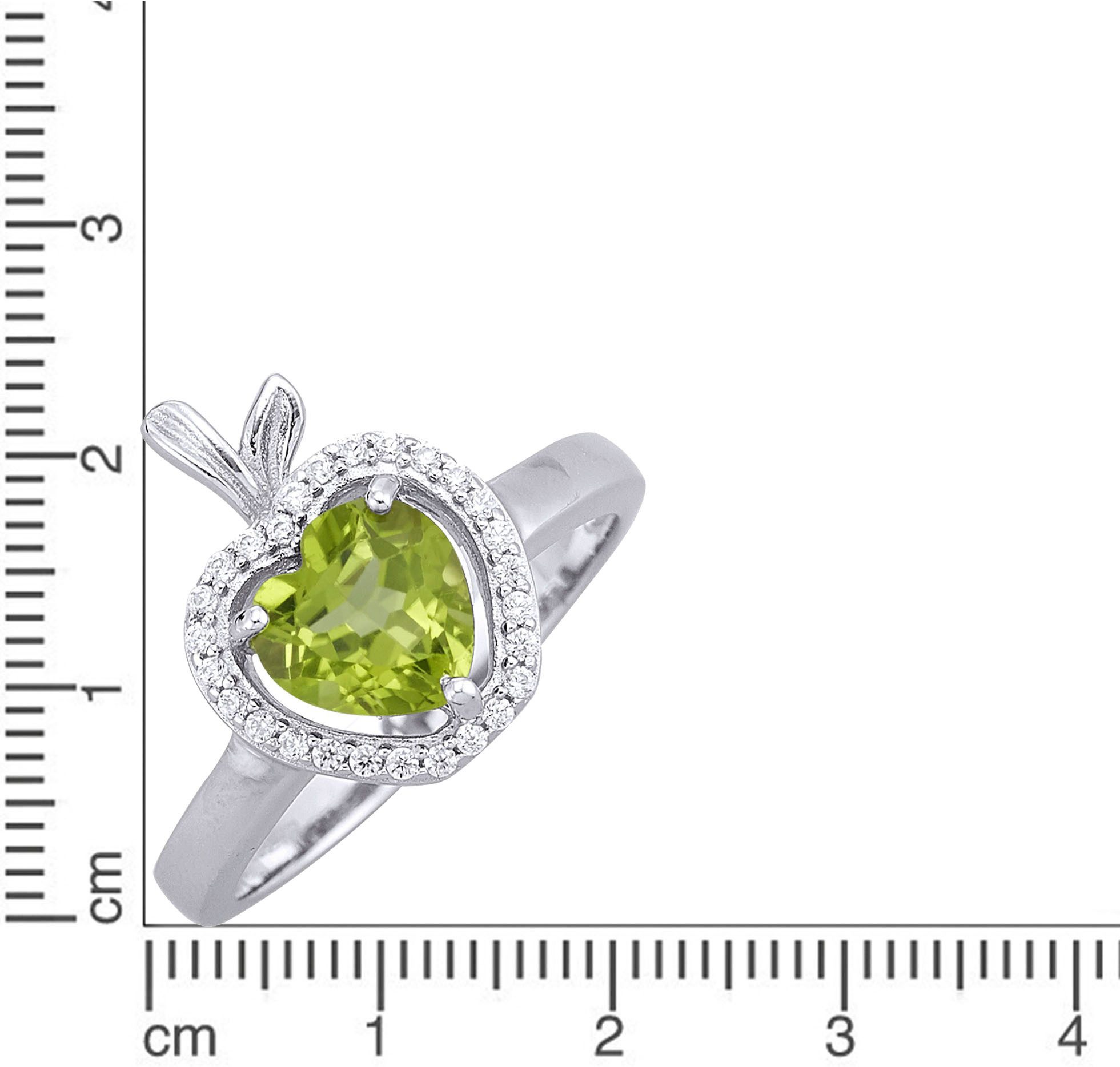 Firetti Ring Sieraad cadeau zilver 925 damesring ring appel hart