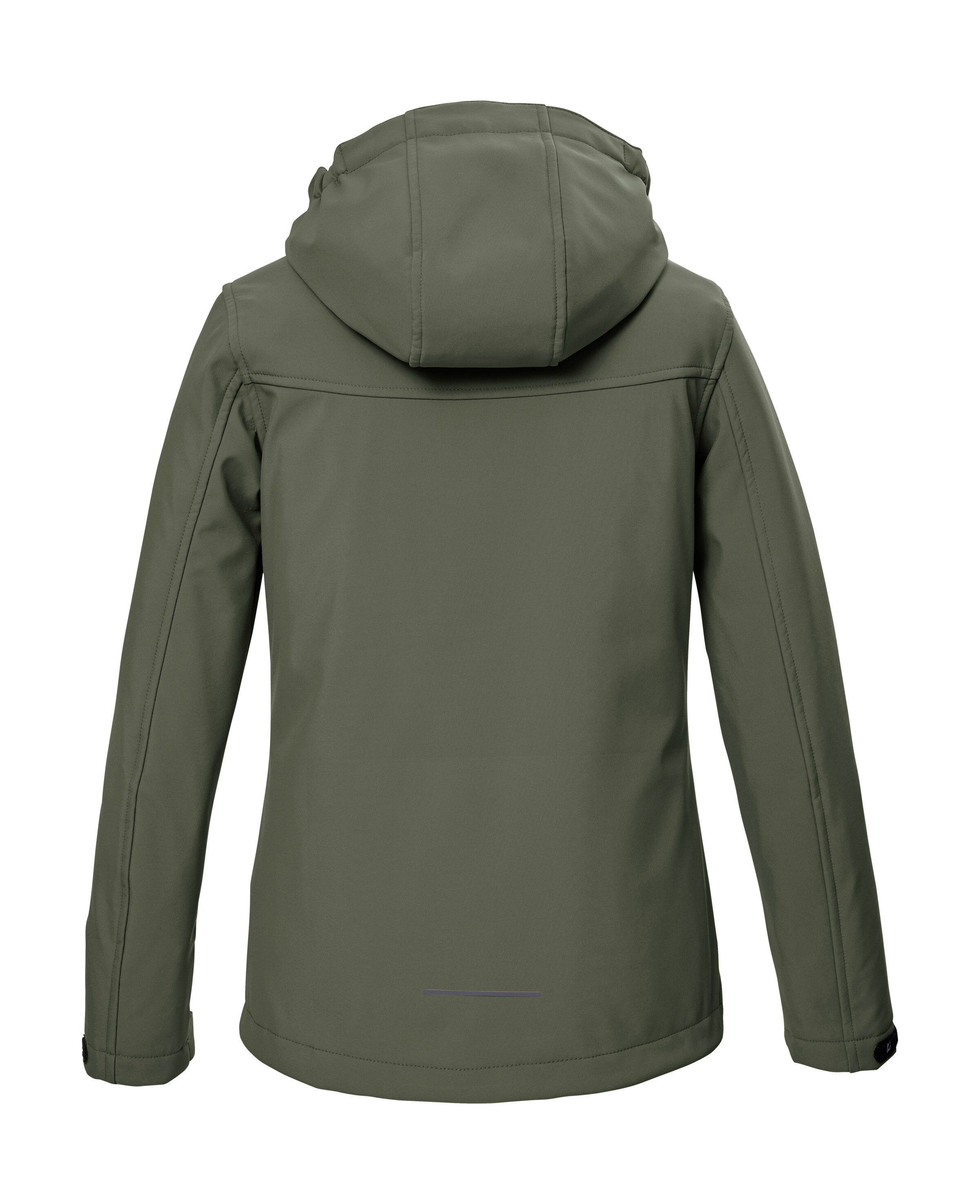 Killtec Softshell-jack KOW 349 GRLS SFTSHLL JCKT Waterdichte meisjes-softshelljack met capuchon, ademend, warm
