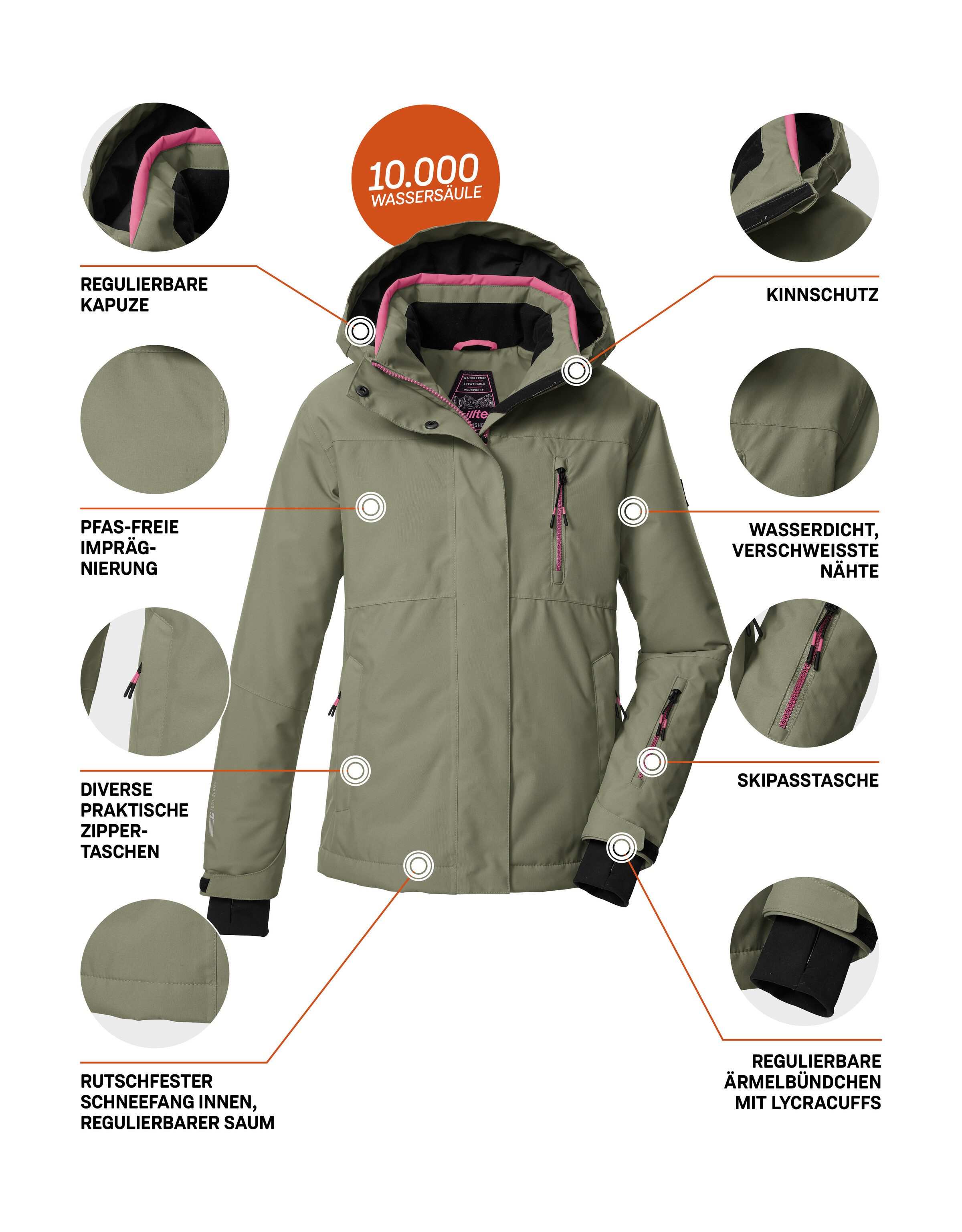 Killtec Ski-jack KSW 205 GRLS SKI JCKT