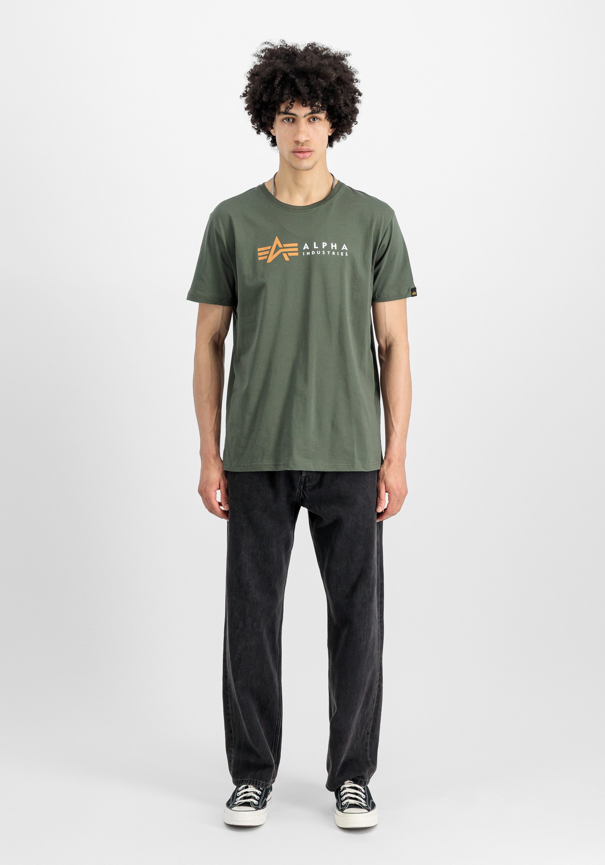 Alpha Industries T-shirt Alpha Industries Men - T-Shirts Alpha Label T-Shirt